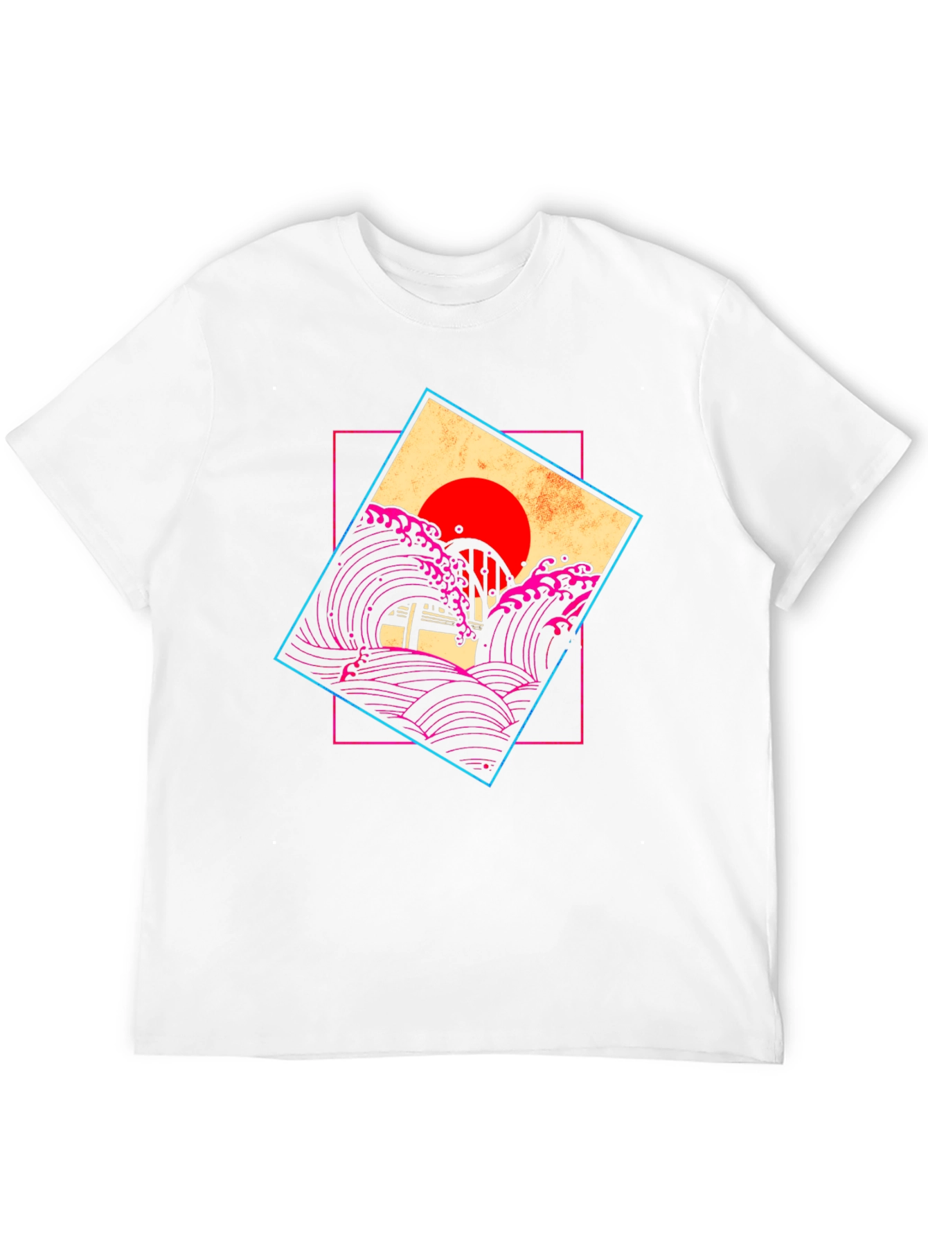 Retro Wave Graphic T-Shirt