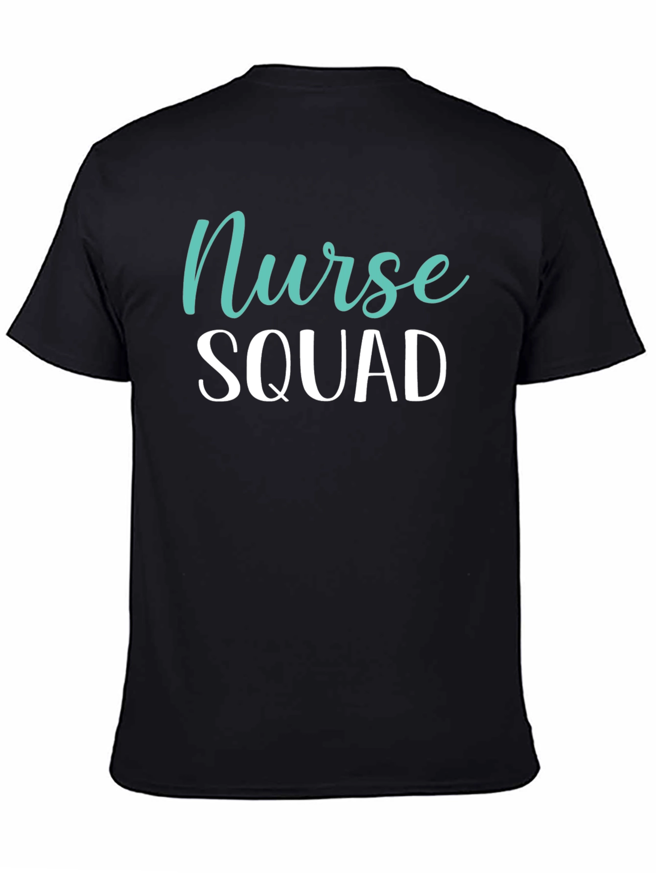 Nurse Squad T-Shirt - Black Crew Neck