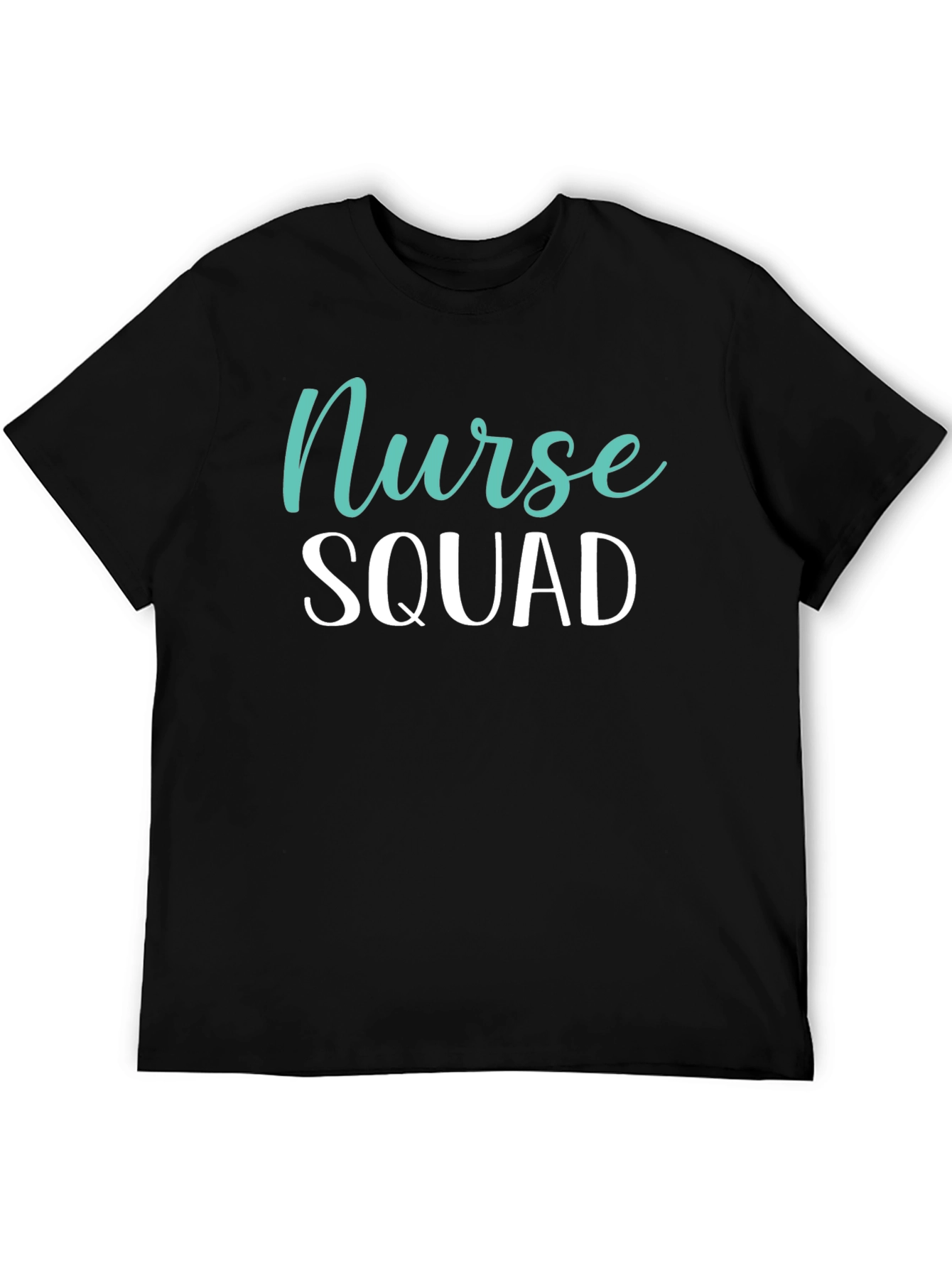 Nurse Squad T-Shirt - Black Crew Neck