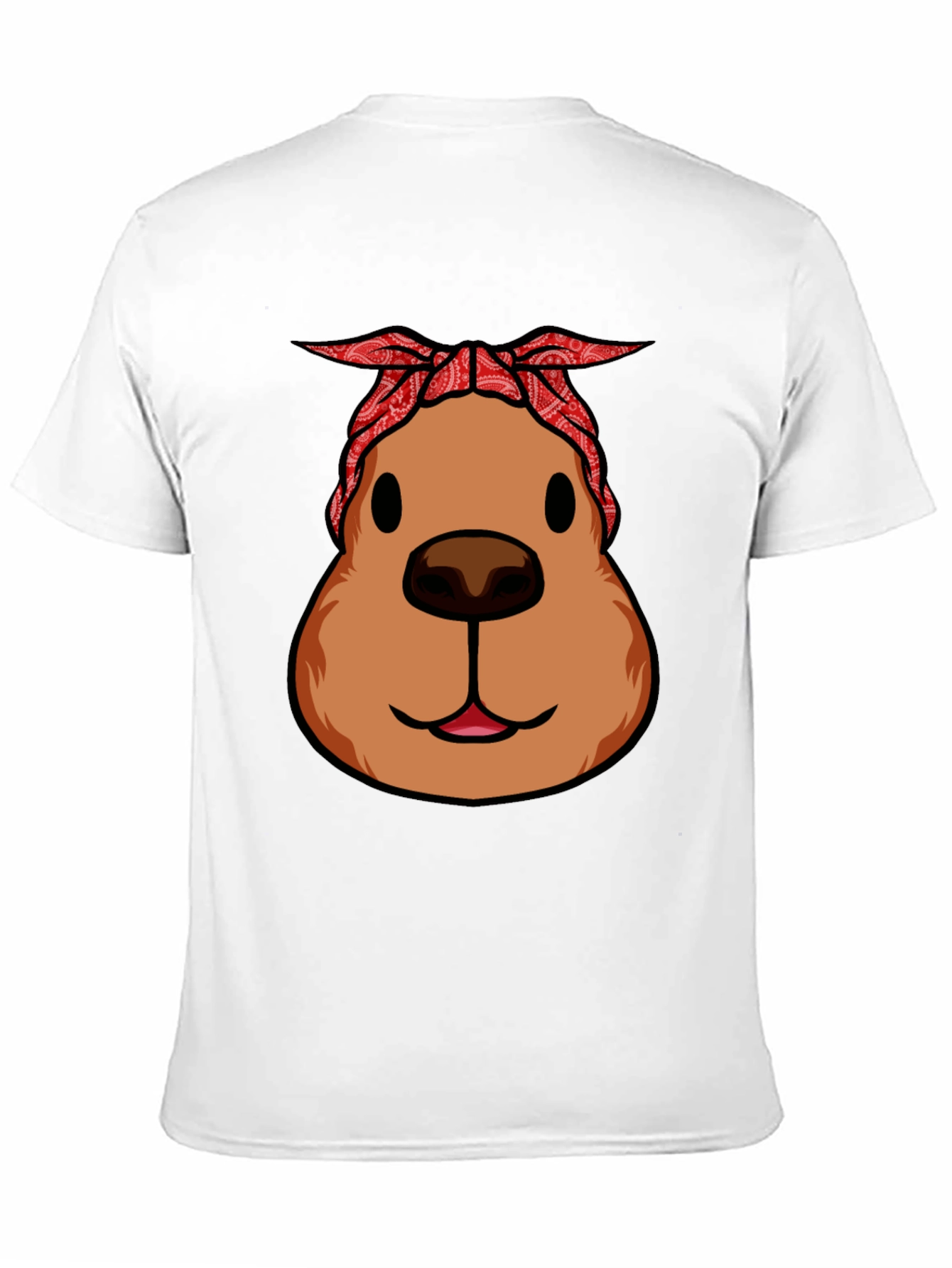 Capybara Bandana T-Shirt - Cool & Casual
