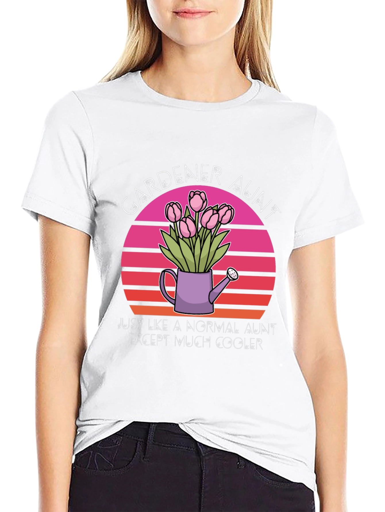 Gardener Aunt T-Shirt: Cool Gardening Aunt Gift