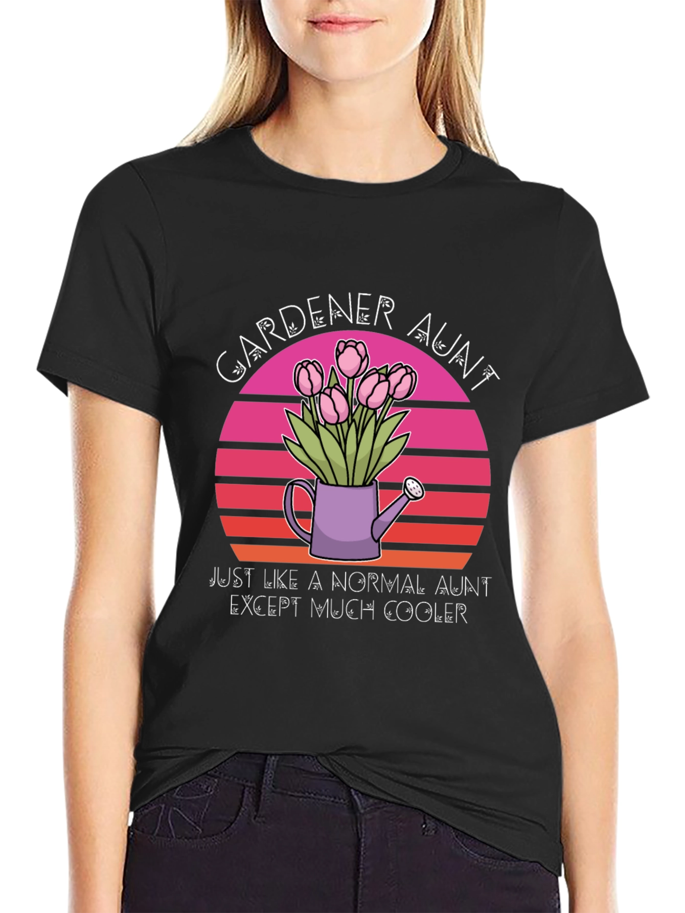Gardener Aunt T-Shirt: Cool Gardening Aunt Gift