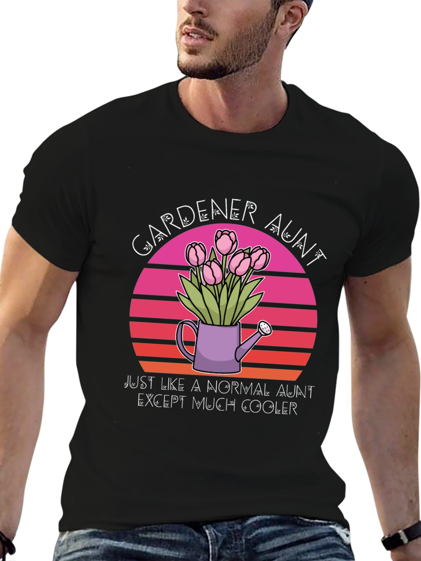 Gardener Aunt T-Shirt: Cool Gardening Aunt Gift