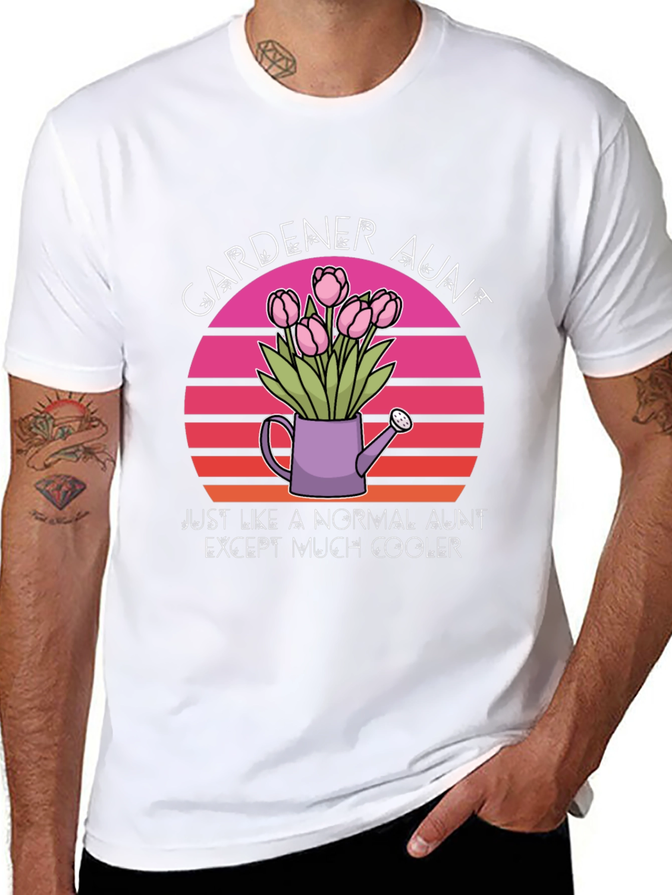 Gardener Aunt T-Shirt: Cool Gardening Aunt Gift
