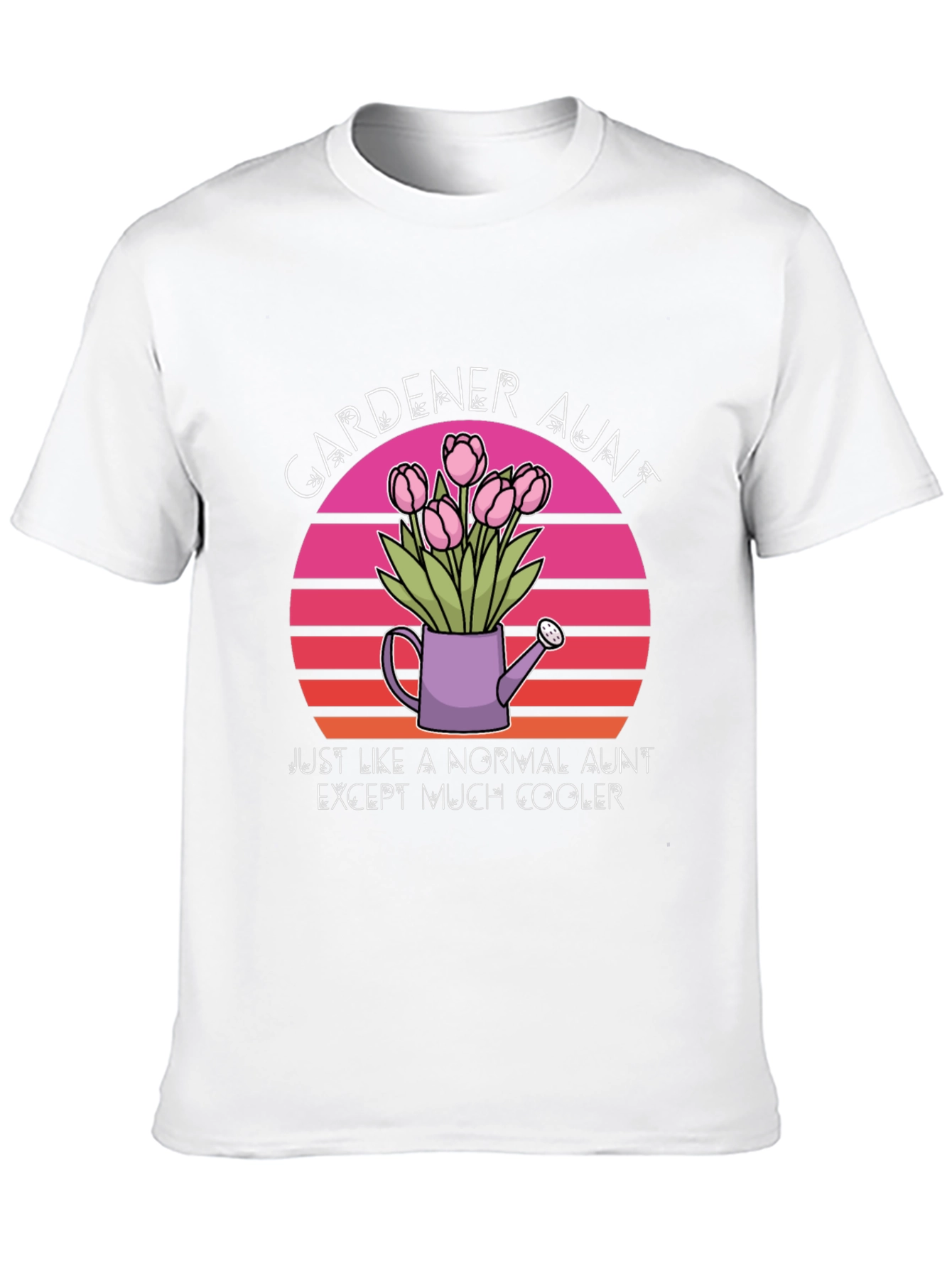 Gardener Aunt T-Shirt: Cool Gardening Aunt Gift