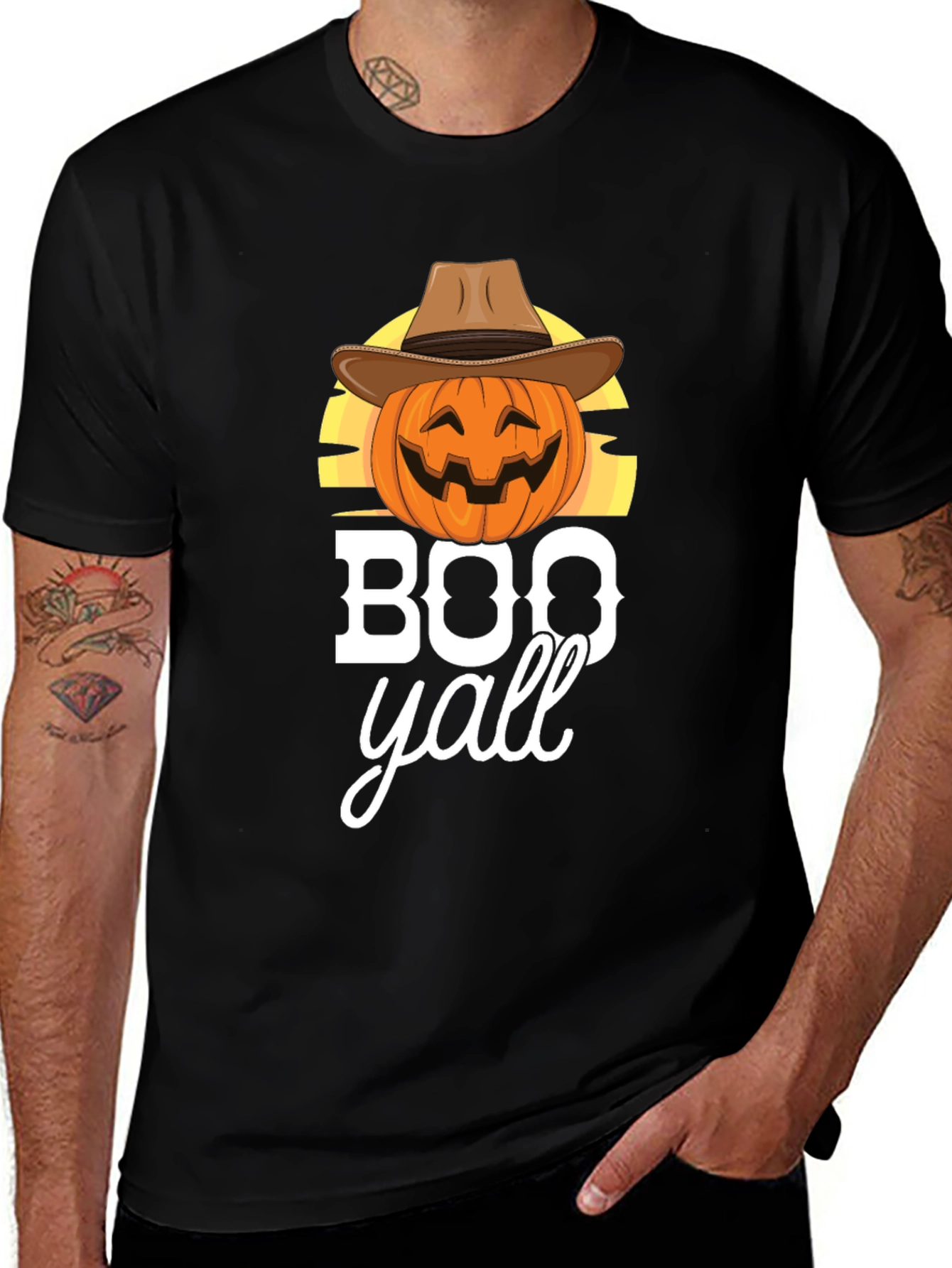Boo Yall Pumpkin T-Shirt