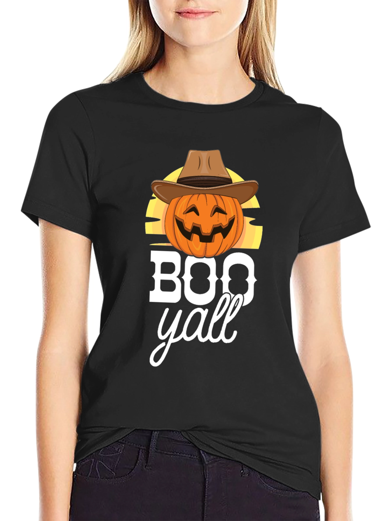 Boo Yall Pumpkin T-Shirt