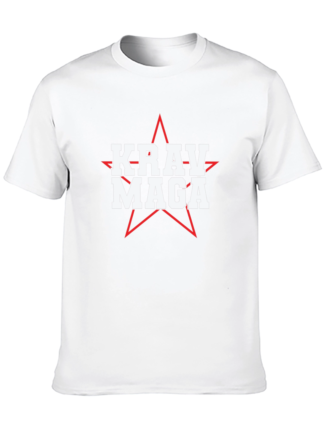 Krav Maga Star Graphic Black T-Shirt