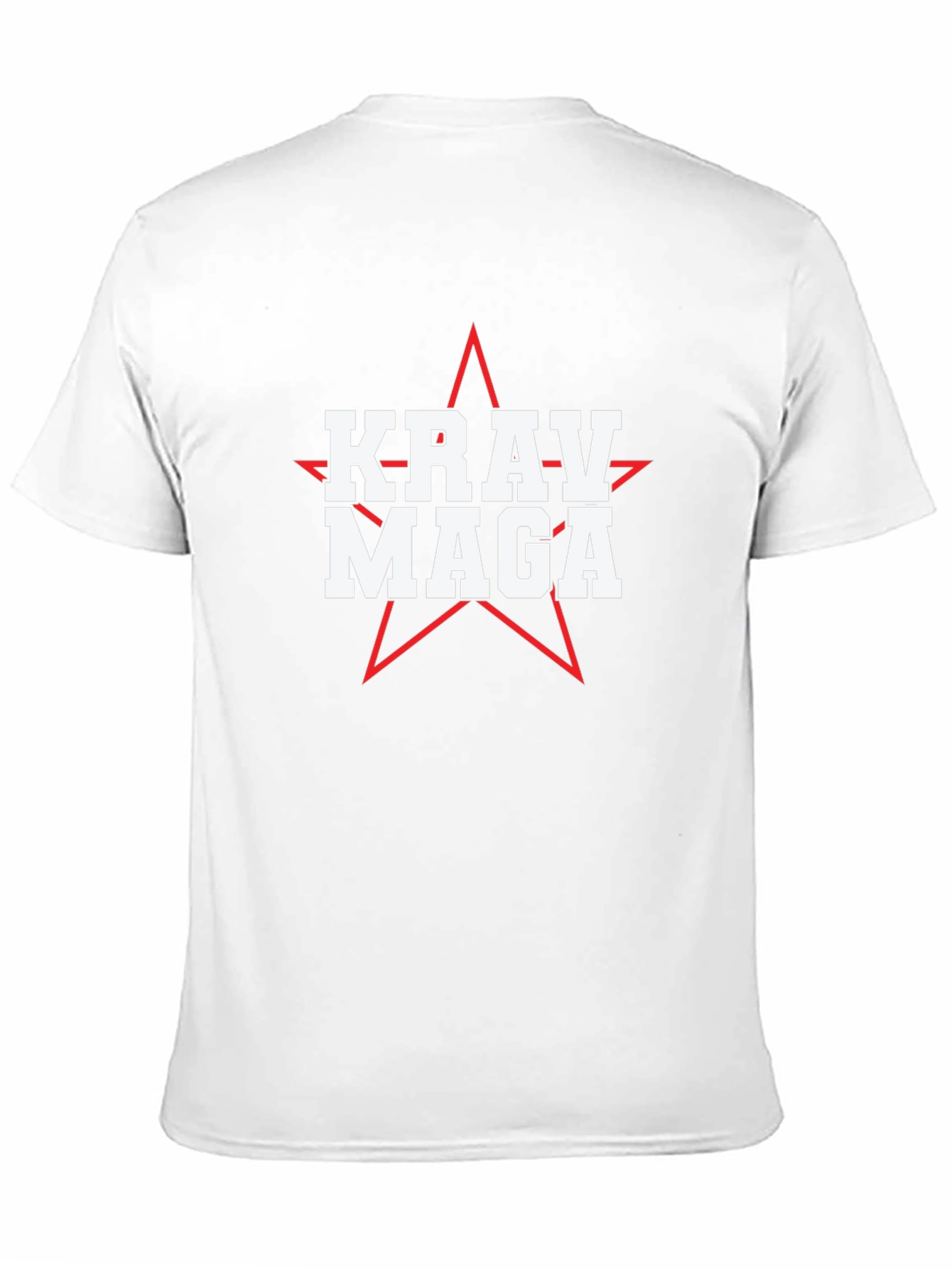 Krav Maga Star Graphic Black T-Shirt