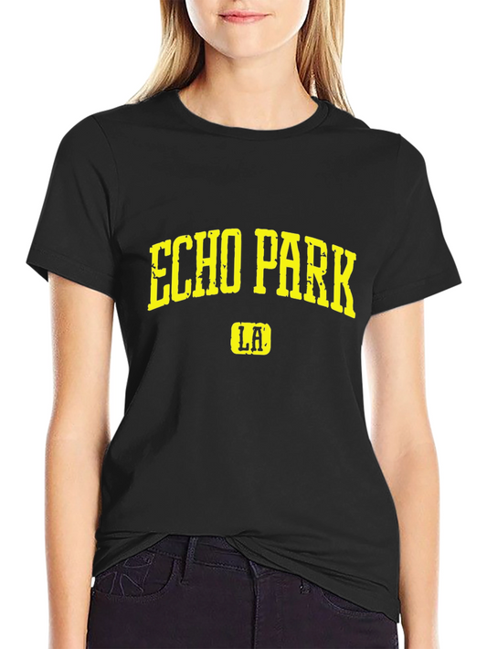 Echo Park LA Graphic Tee - Black