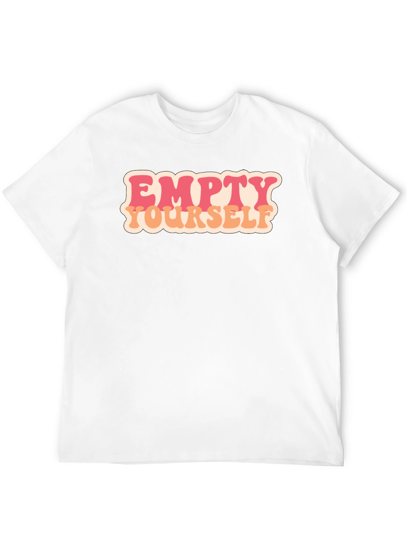 Empty Yourself Graphic Tee - Retro Style