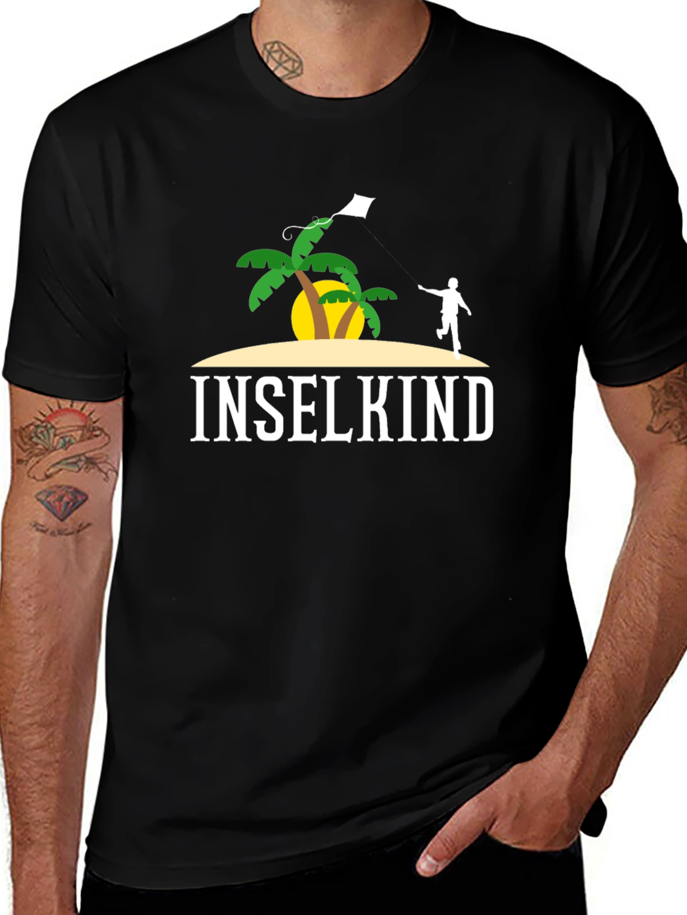 Inselkind Beach Island Graphic T-Shirt