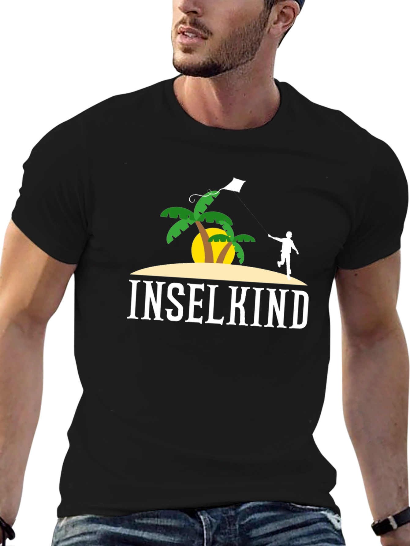 Inselkind Beach Island Graphic T-Shirt
