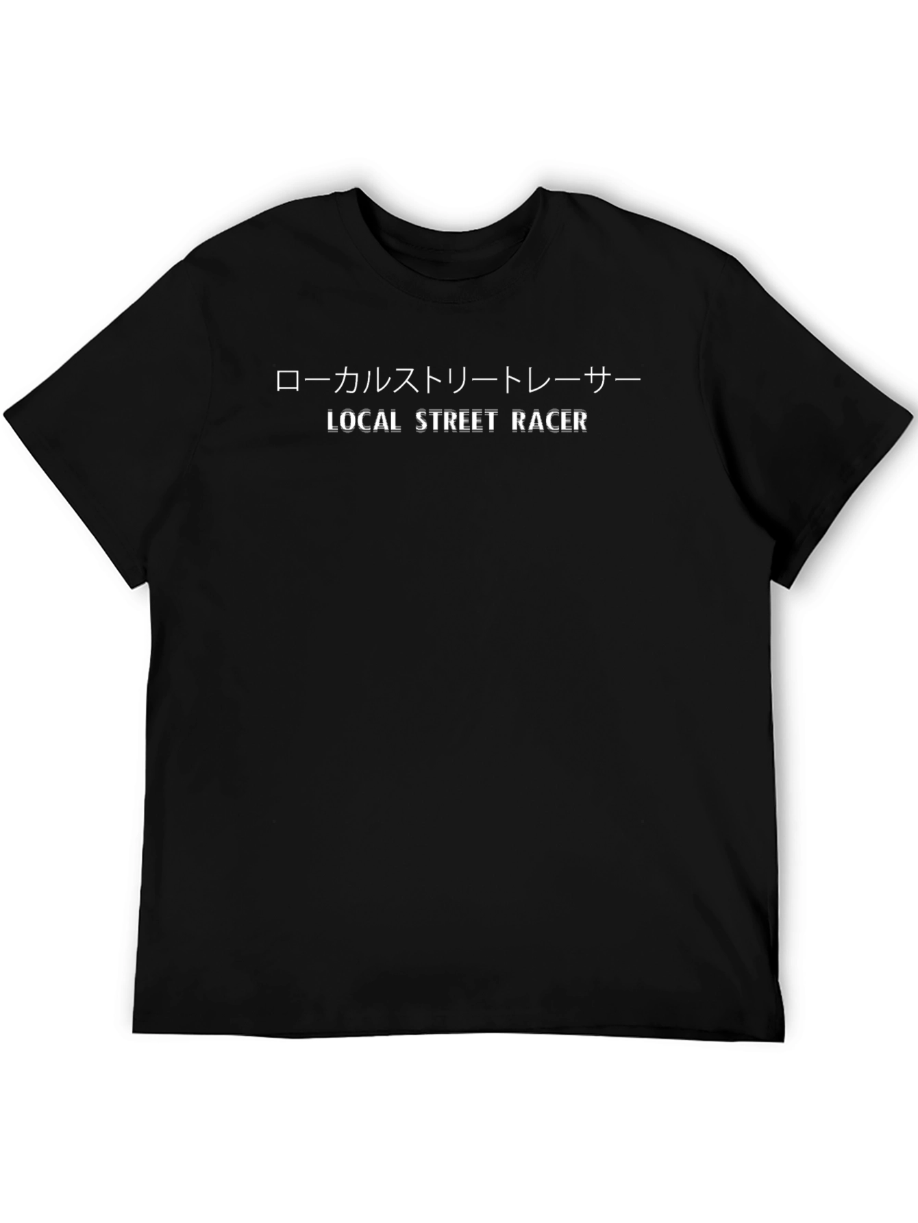Local Street Racer Graphic Tee - Black