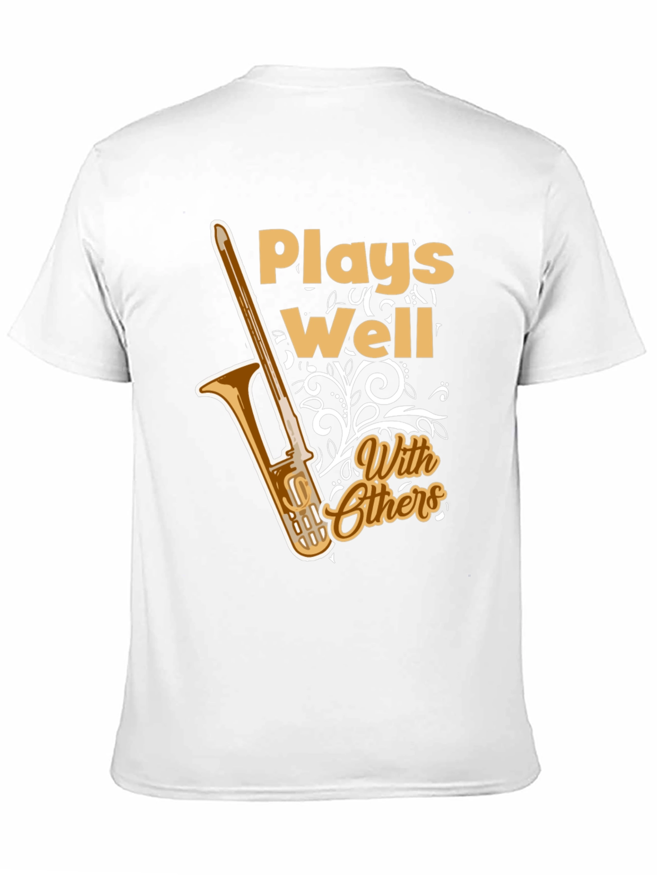 Plays Well With Others Trombone T-Shirt