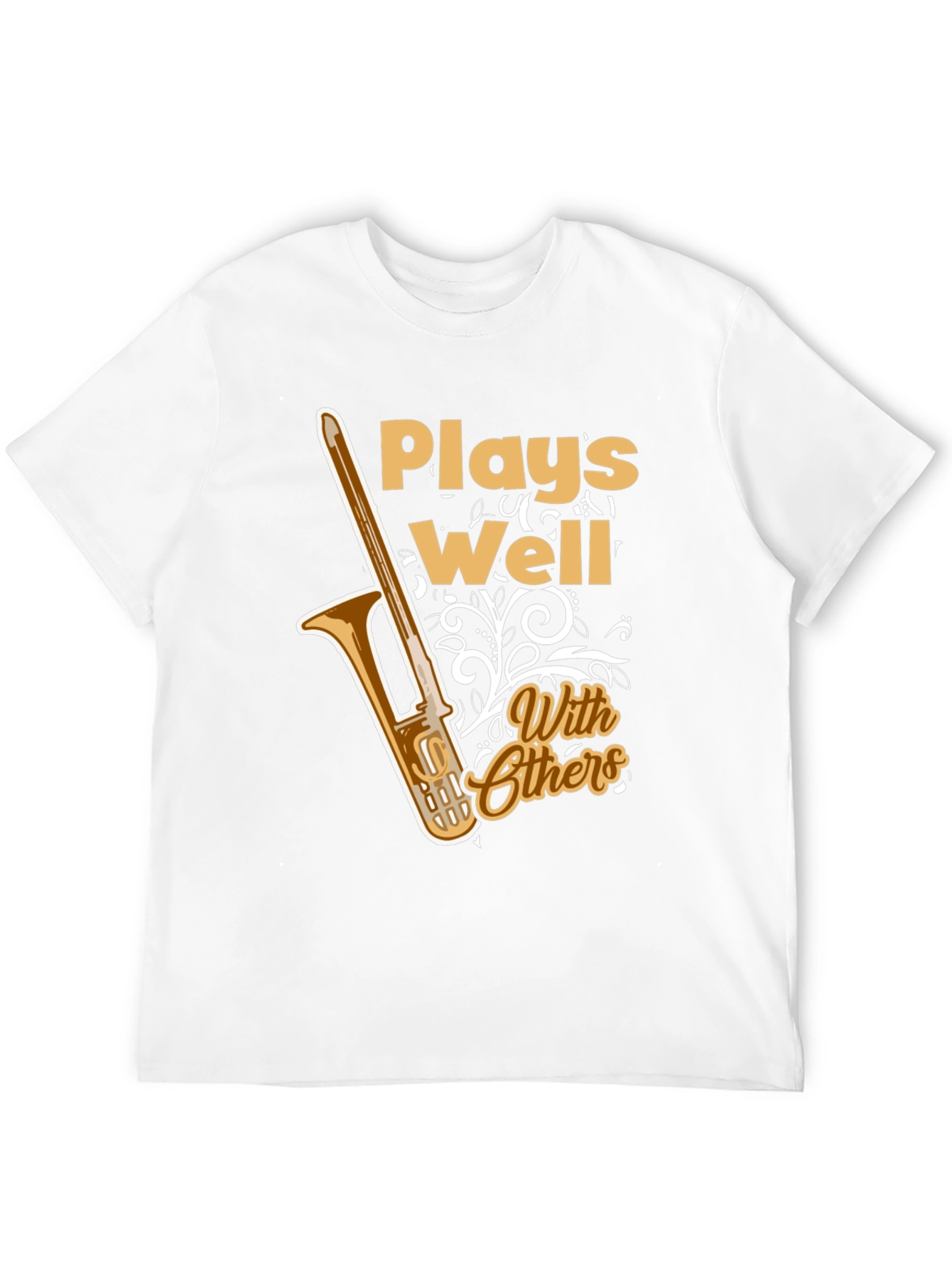 Plays Well With Others Trombone T-Shirt