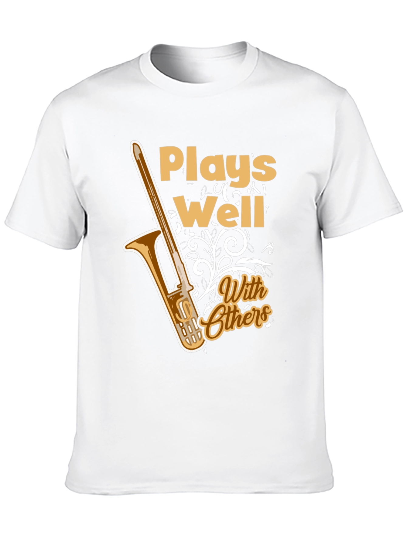 Plays Well With Others Trombone T-Shirt