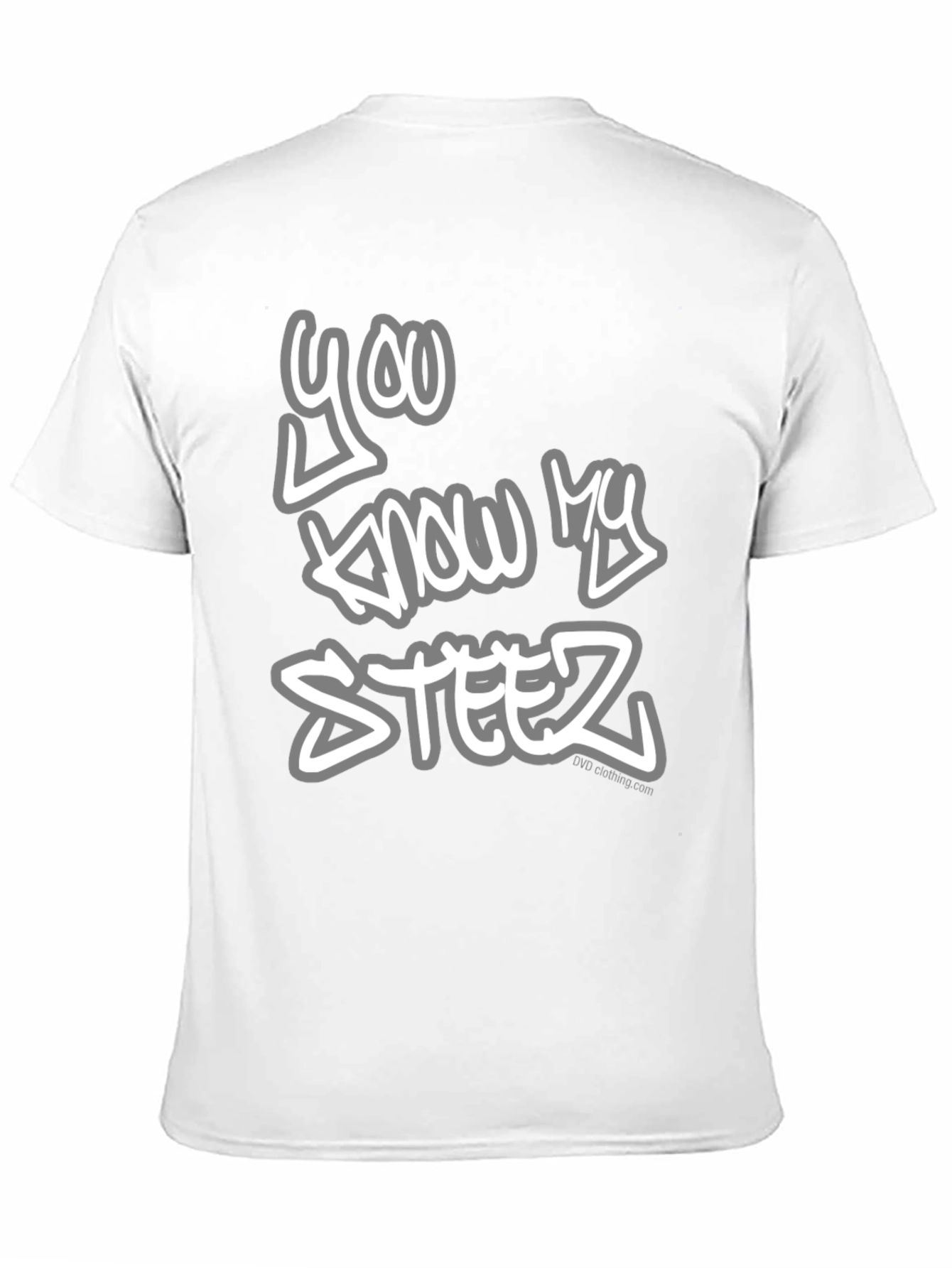 You Know My Steez Black Graphic Tee