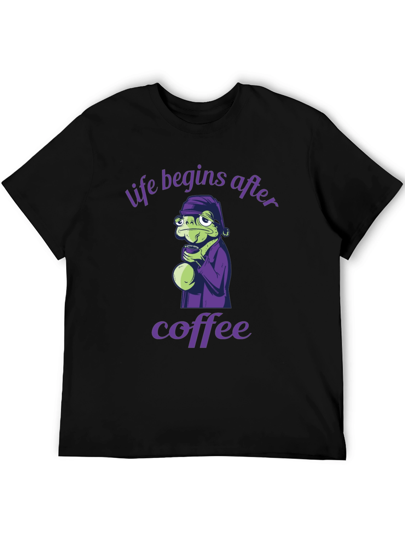 Life Begins After Coffee Graphic Tee