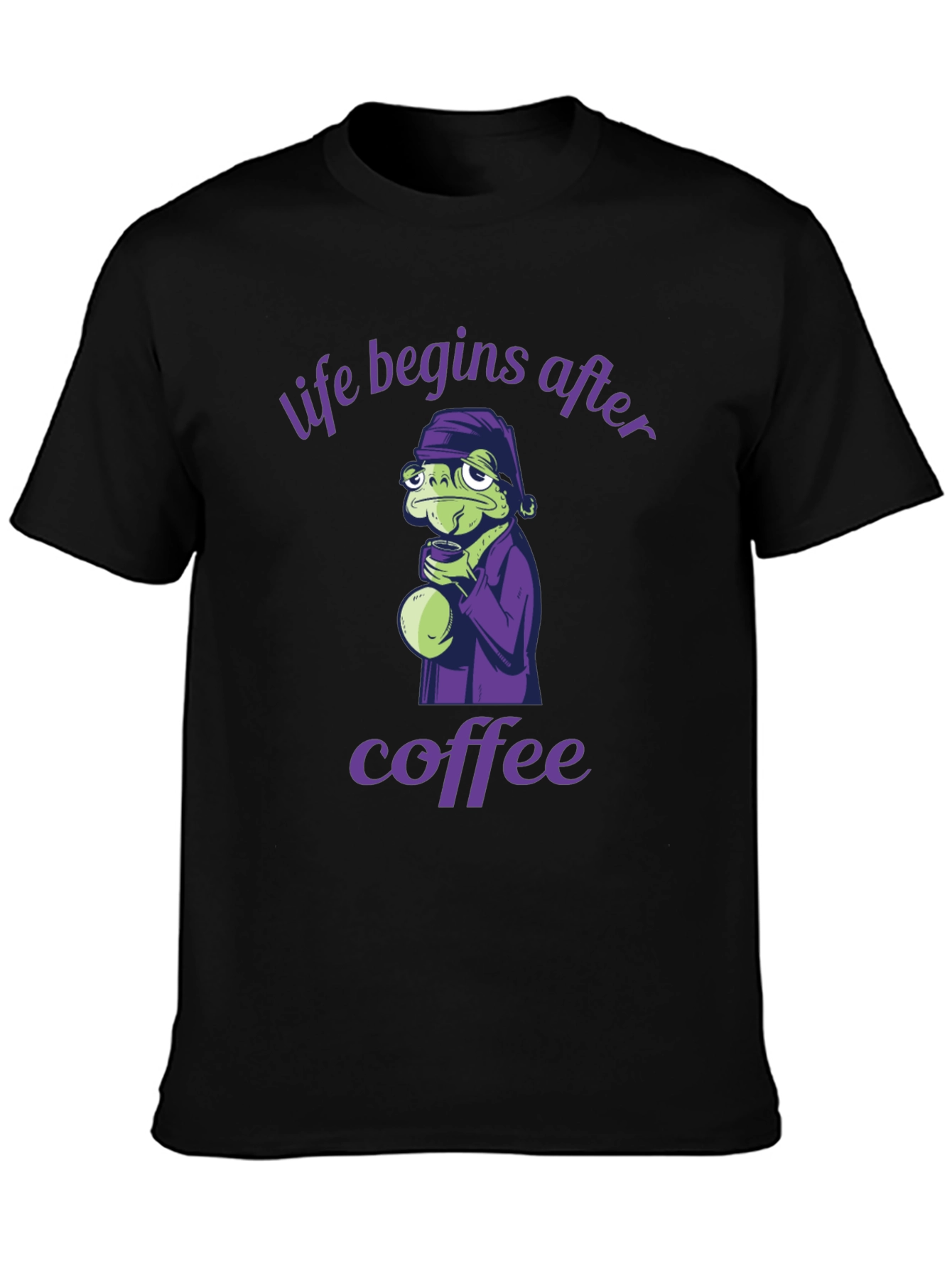 Life Begins After Coffee Graphic Tee