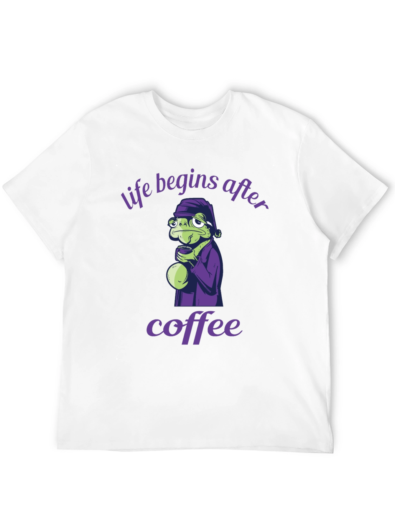 Life Begins After Coffee Graphic Tee