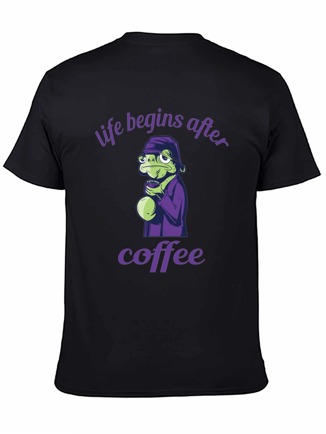 Life Begins After Coffee Graphic Tee