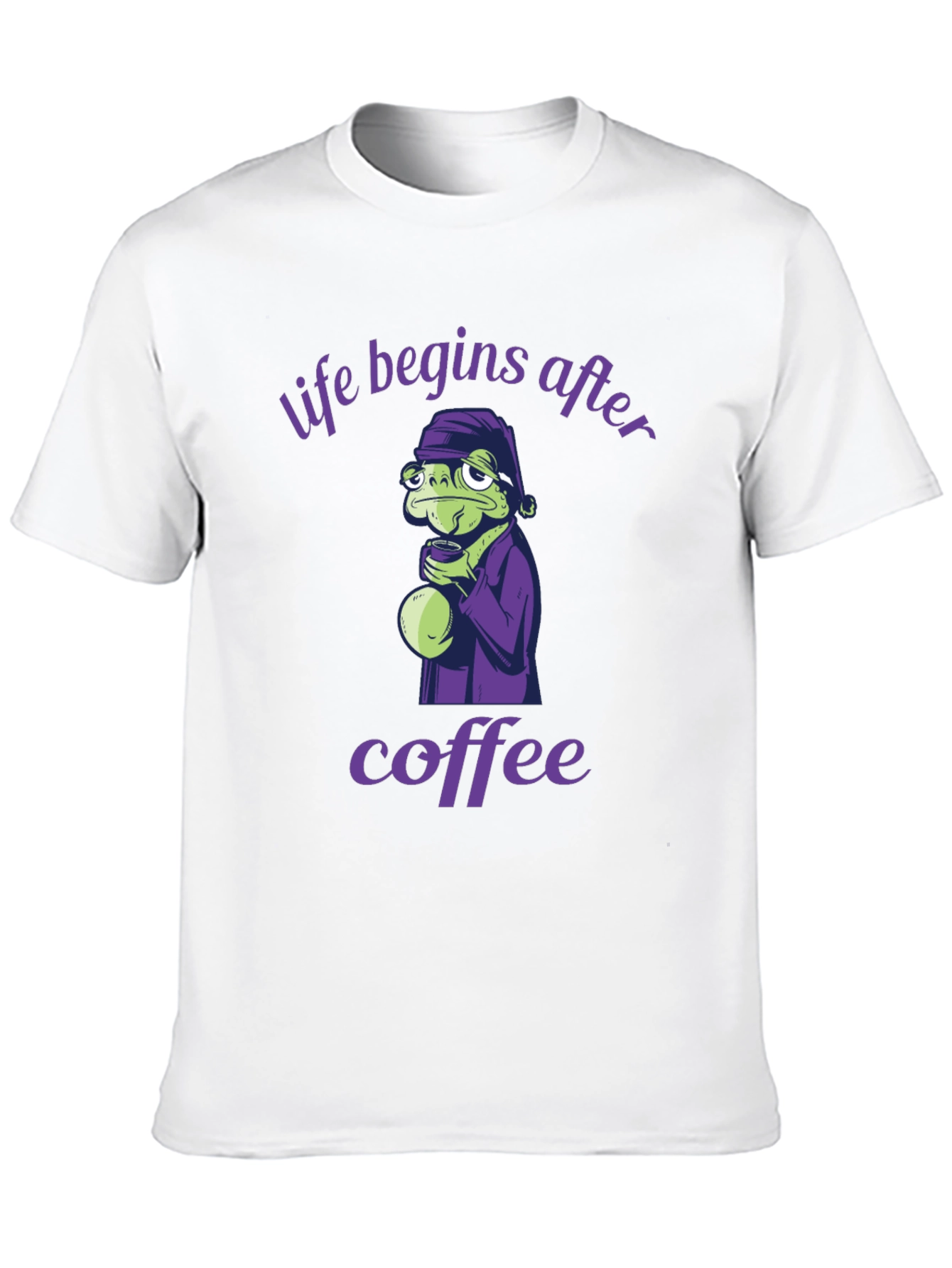 Life Begins After Coffee Graphic Tee