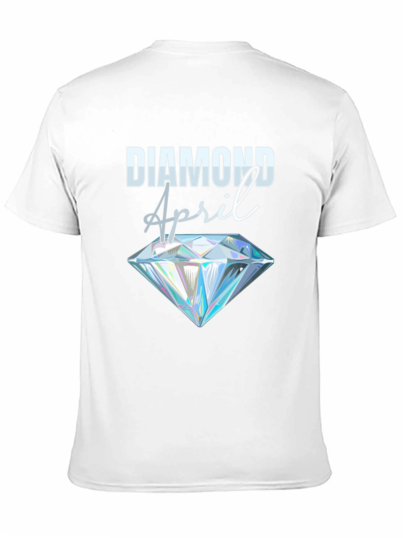 Diamond April Black Graphic Tee
