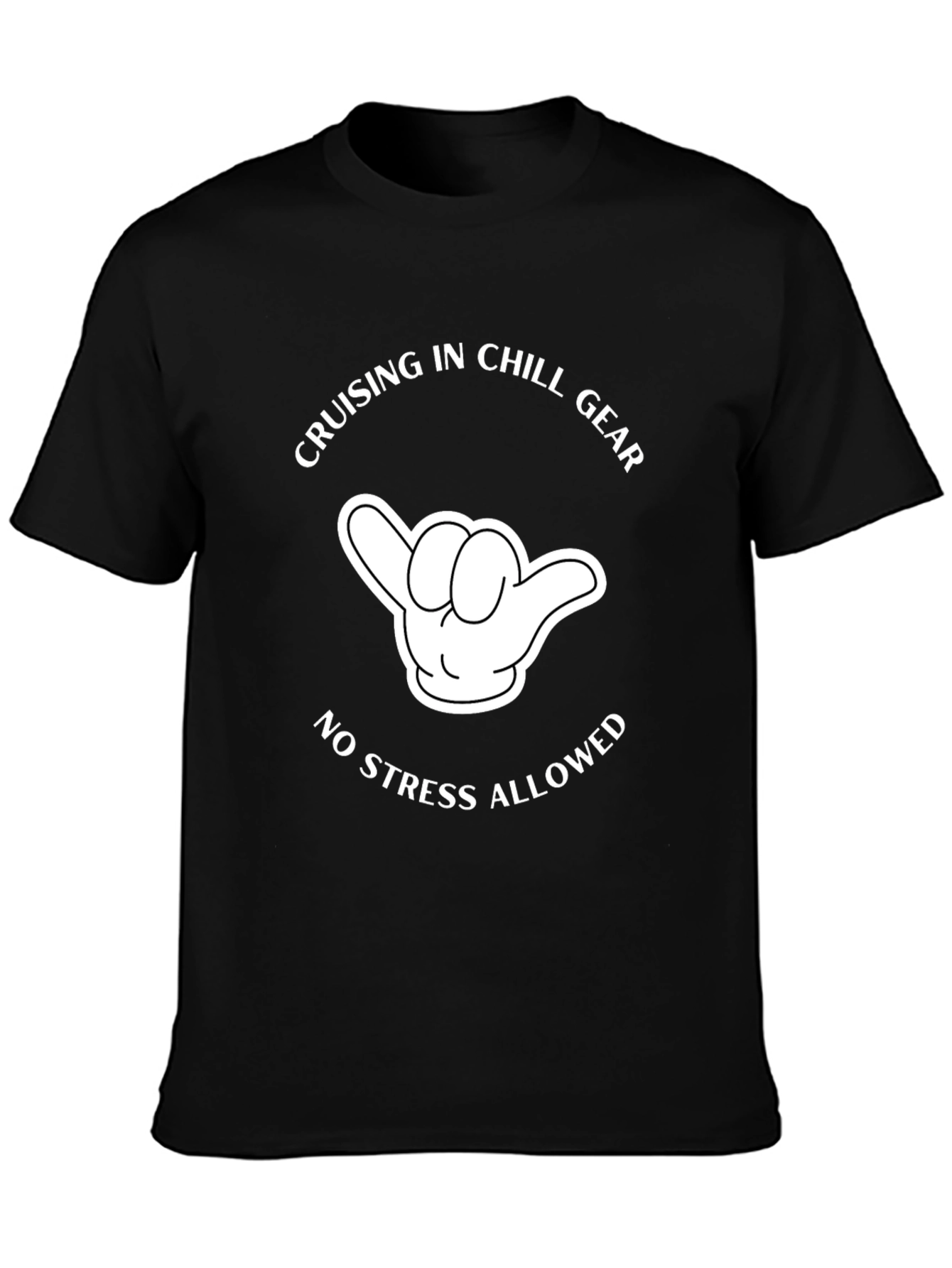 Chill Gear T-Shirt - No Stress Allowed Relaxed Style
