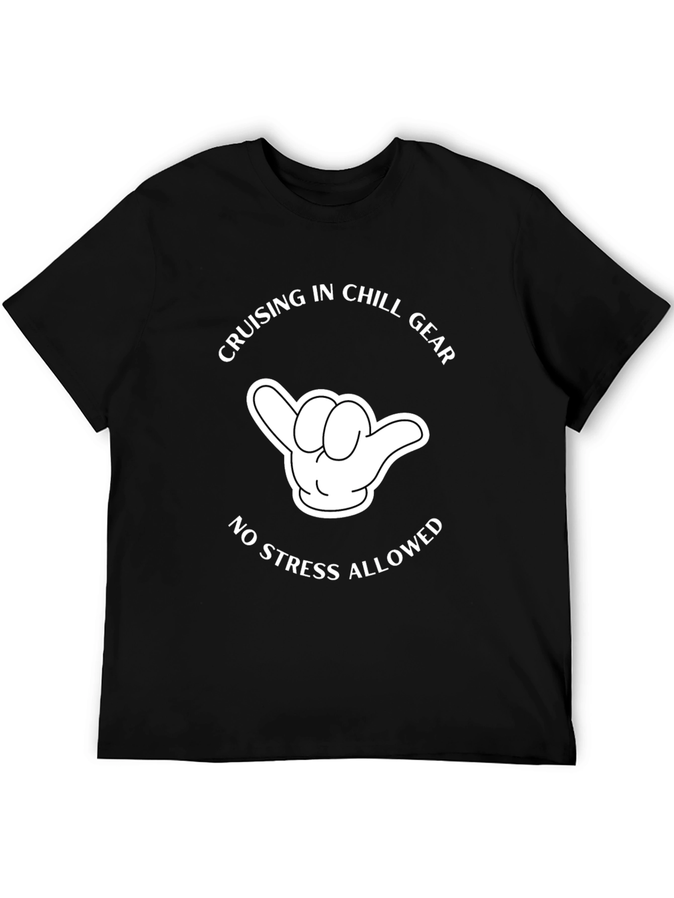 Chill Gear T-Shirt - No Stress Allowed Relaxed Style