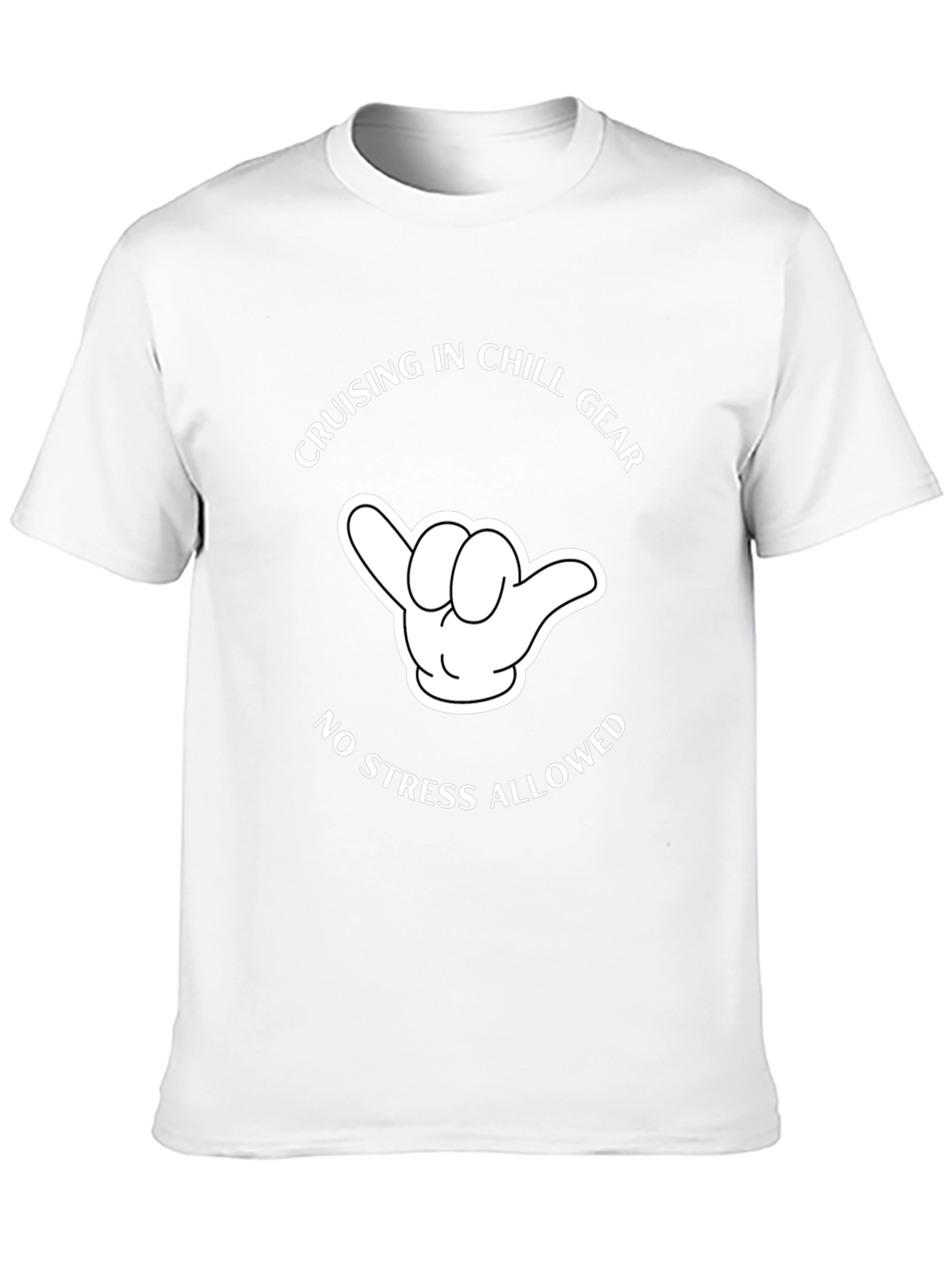Chill Gear T-Shirt - No Stress Allowed Relaxed Style