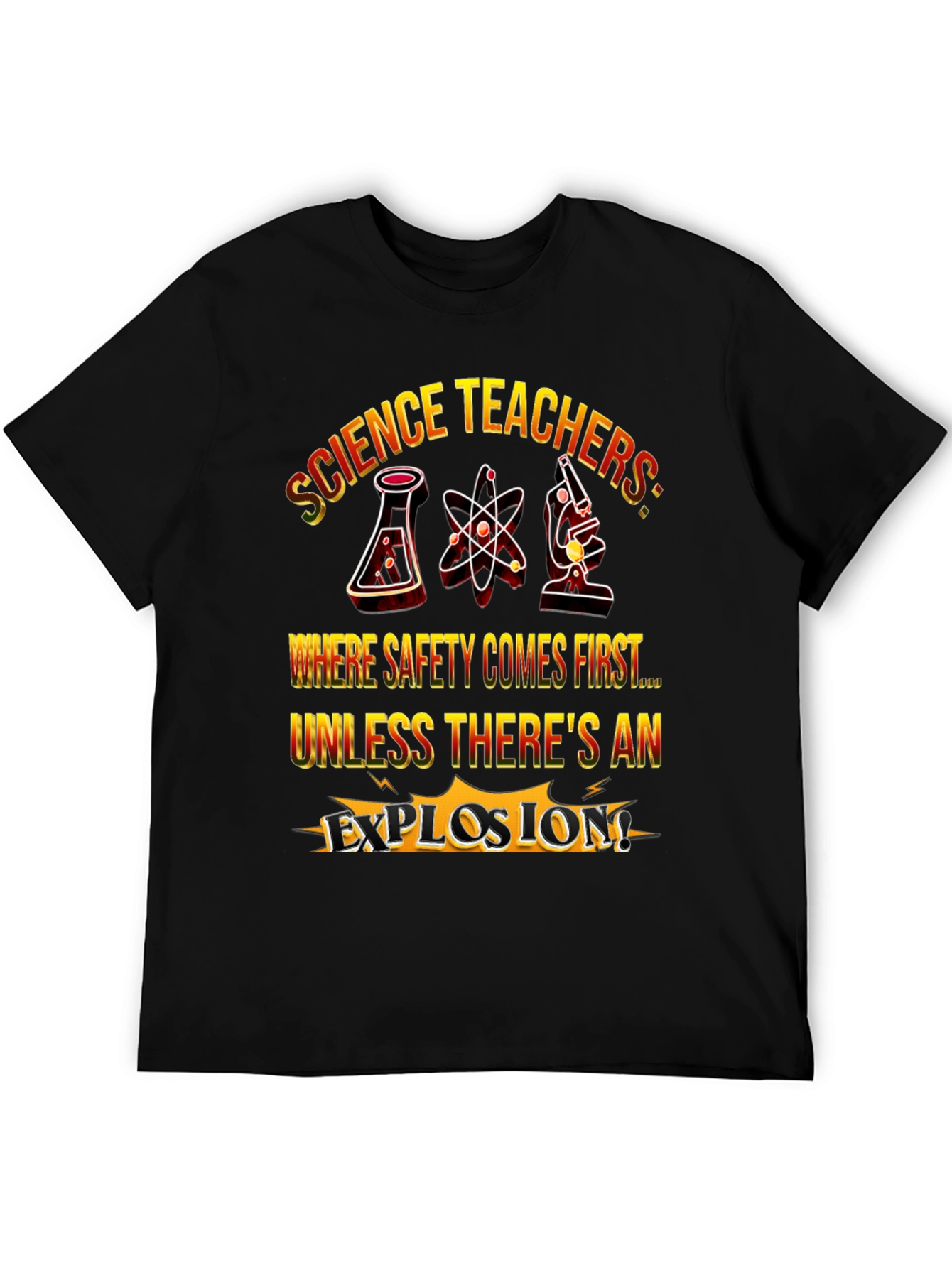 Science Teacher Explosion T-Shirt