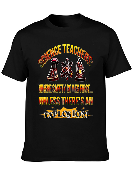 Science Teacher Explosion T-Shirt