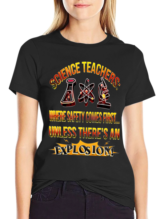 Science Teacher Explosion T-Shirt