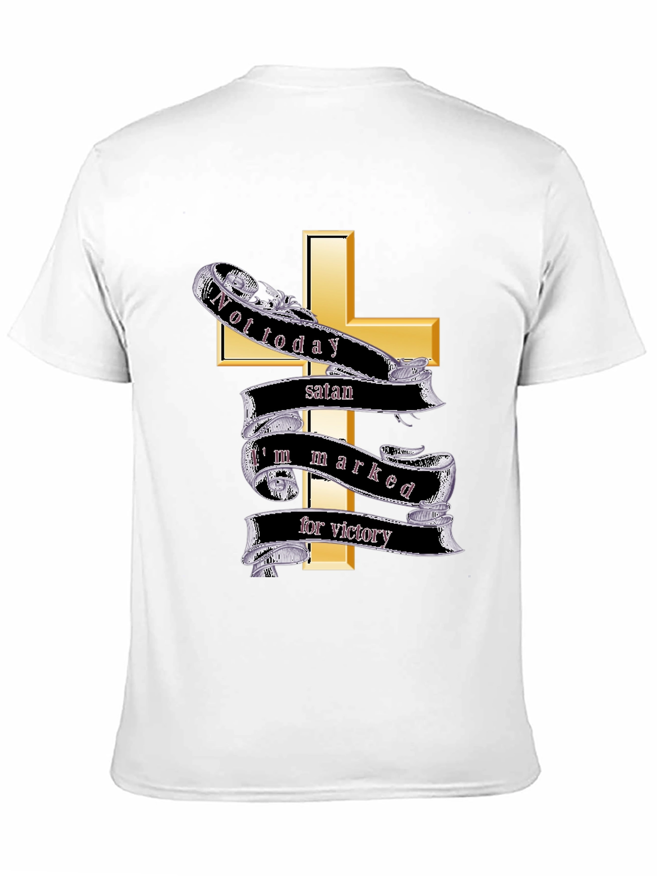 Not Today Satan Graphic Tee - Christian Inspired