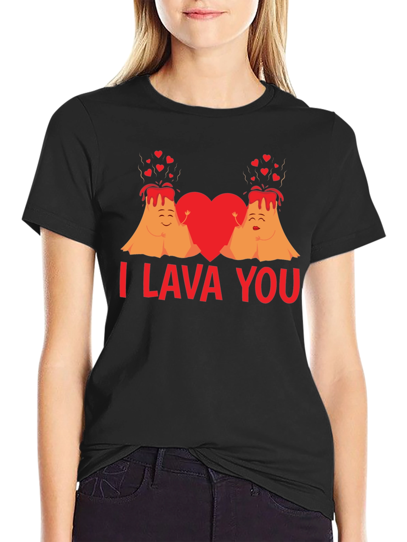I Lava You Valentines Day T-Shirt