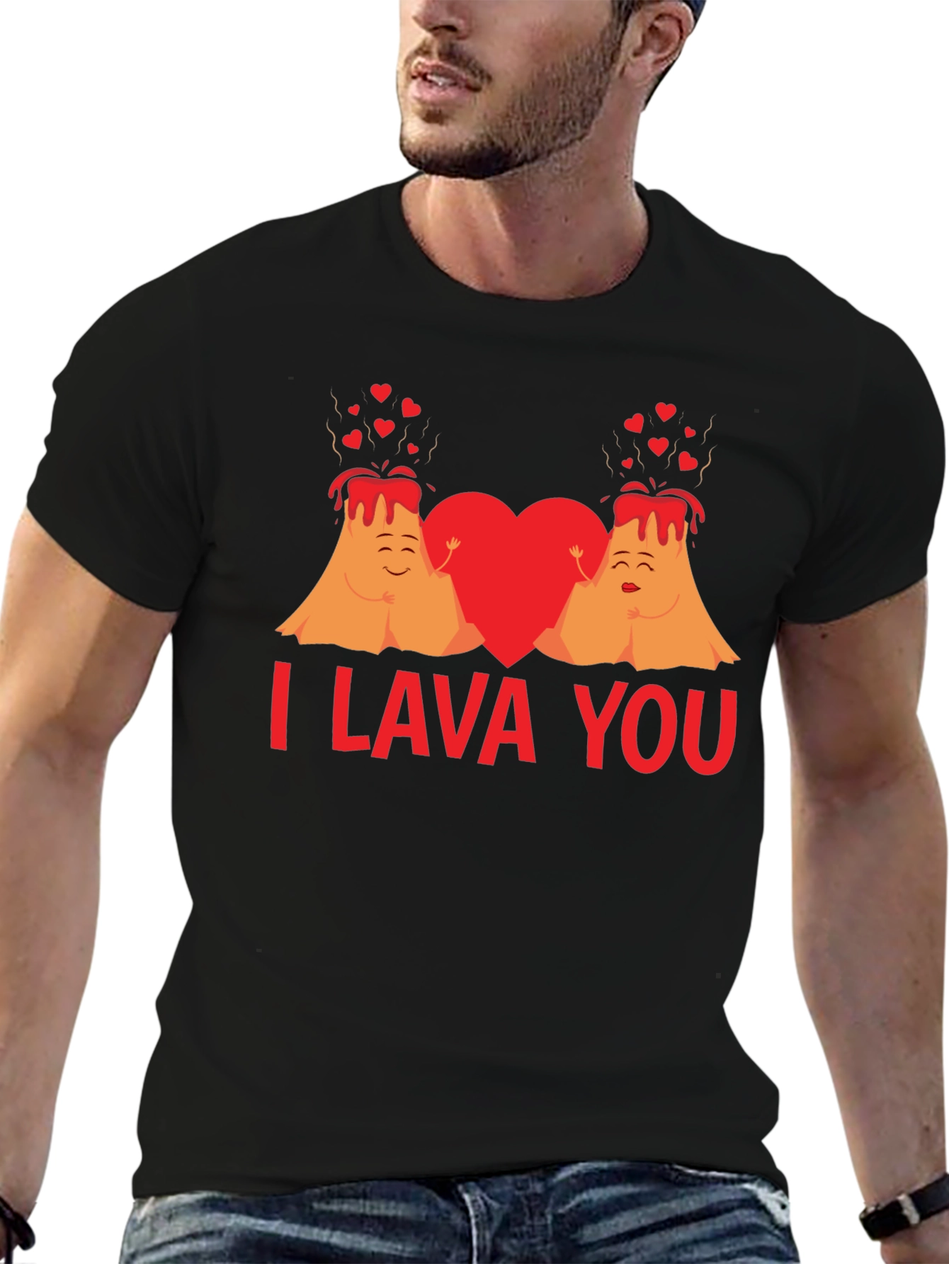 I Lava You Valentines Day T-Shirt