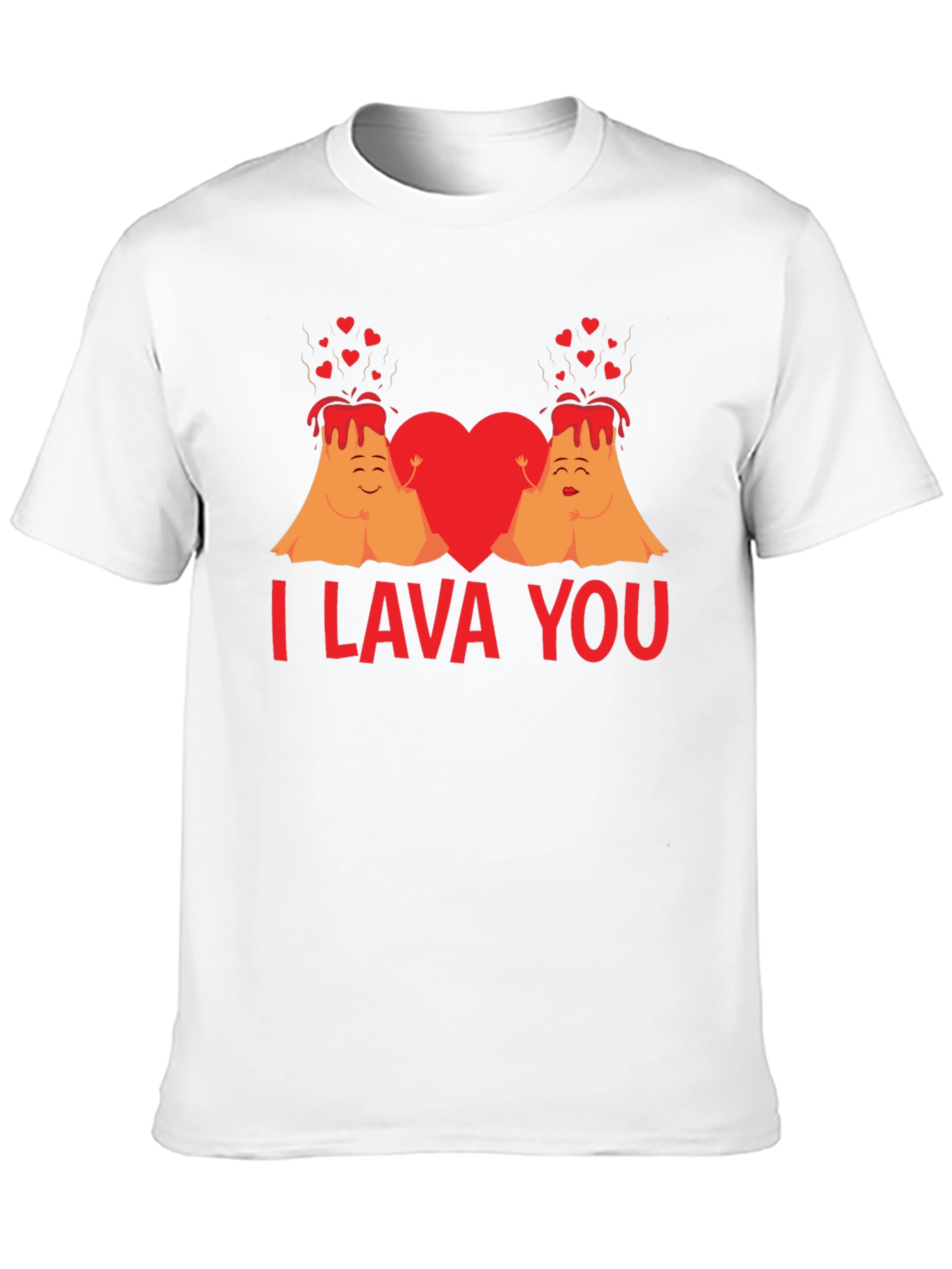 I Lava You Valentines Day T-Shirt