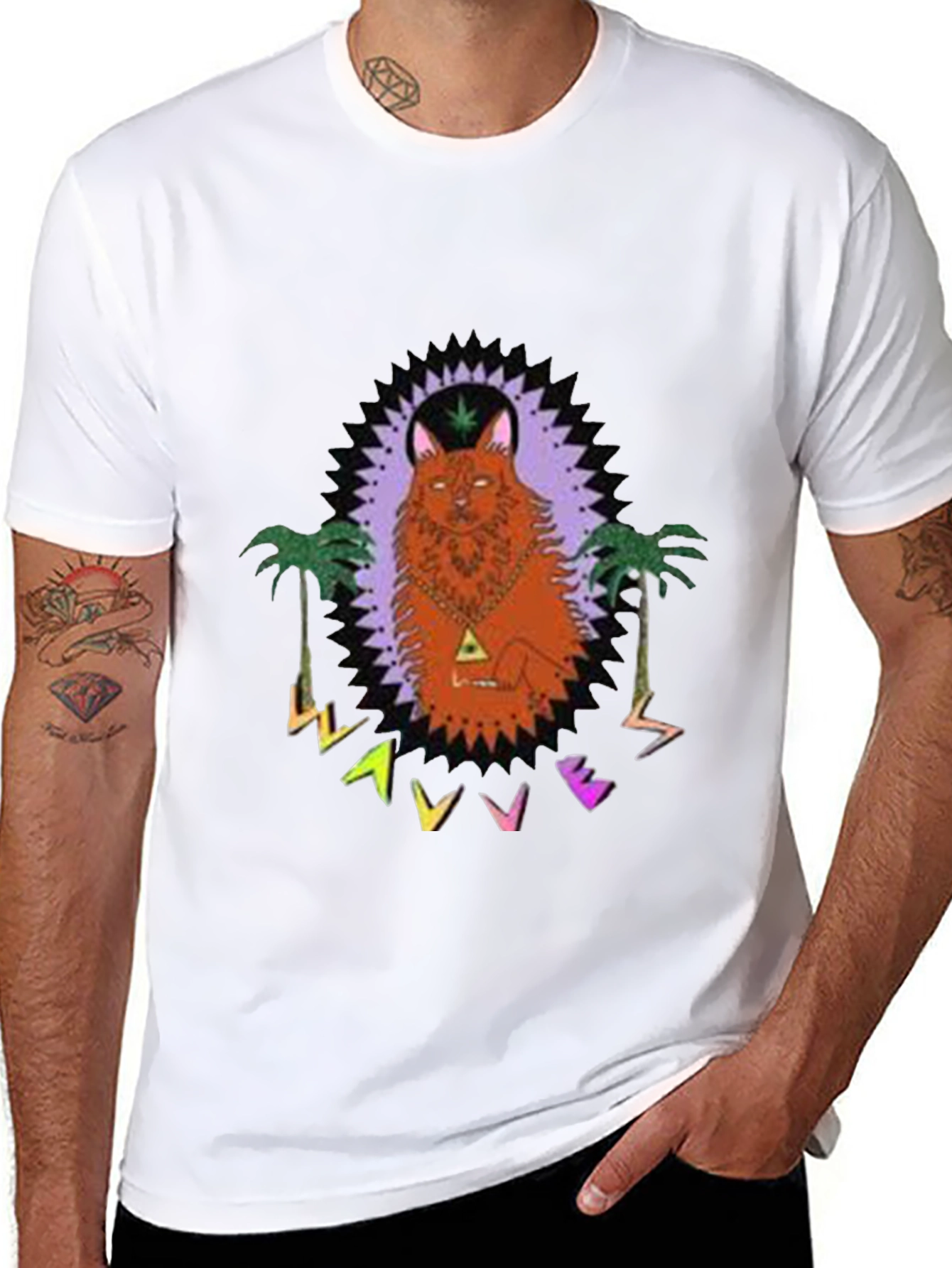 Wavves Graphic Tee - Cool & Casual Black T-Shirt