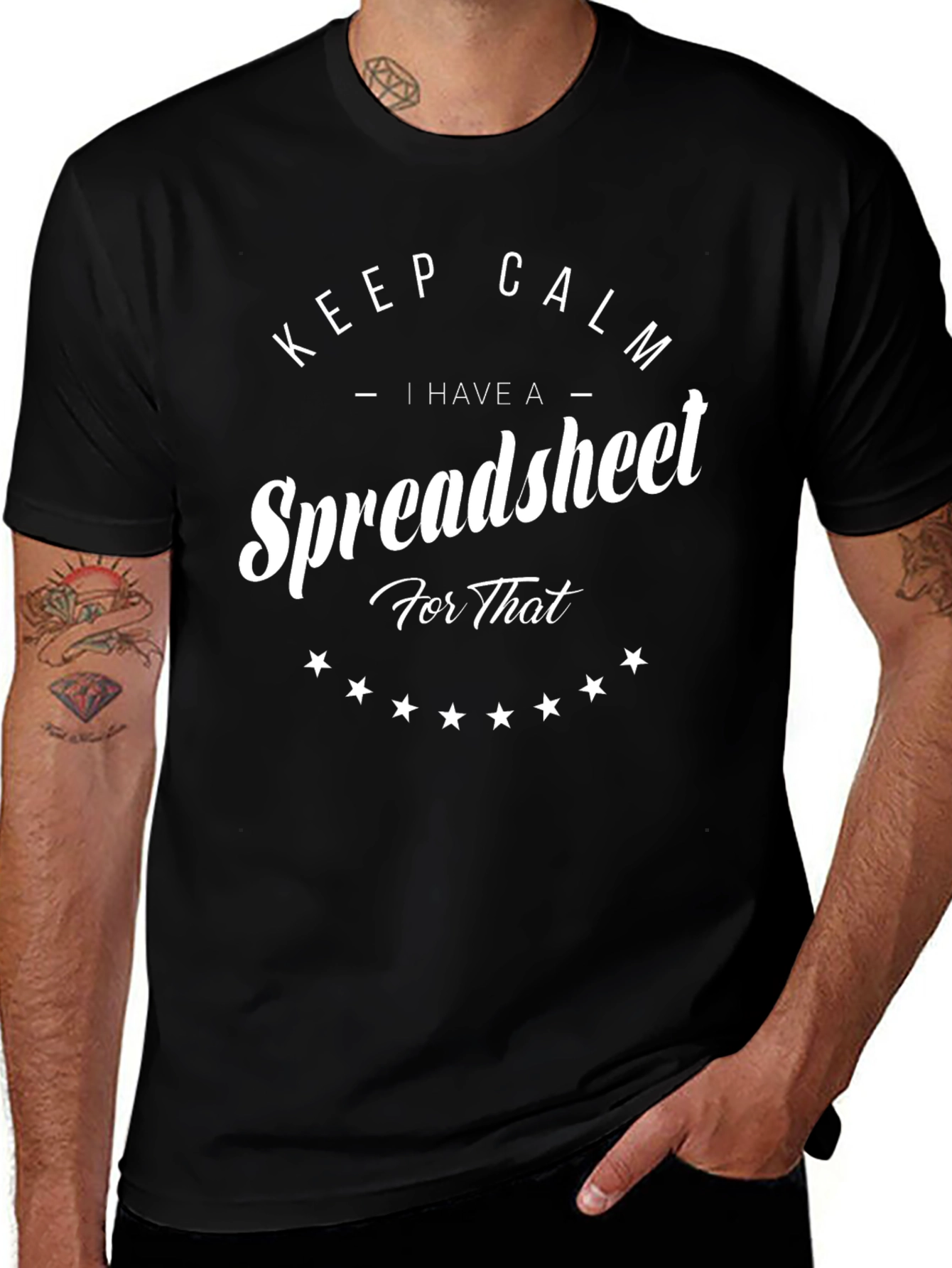 Keep Calm Spreadsheet T-Shirt