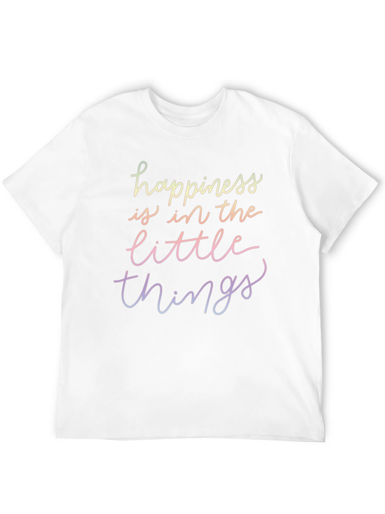 Happiness Little Things Graphic Tee