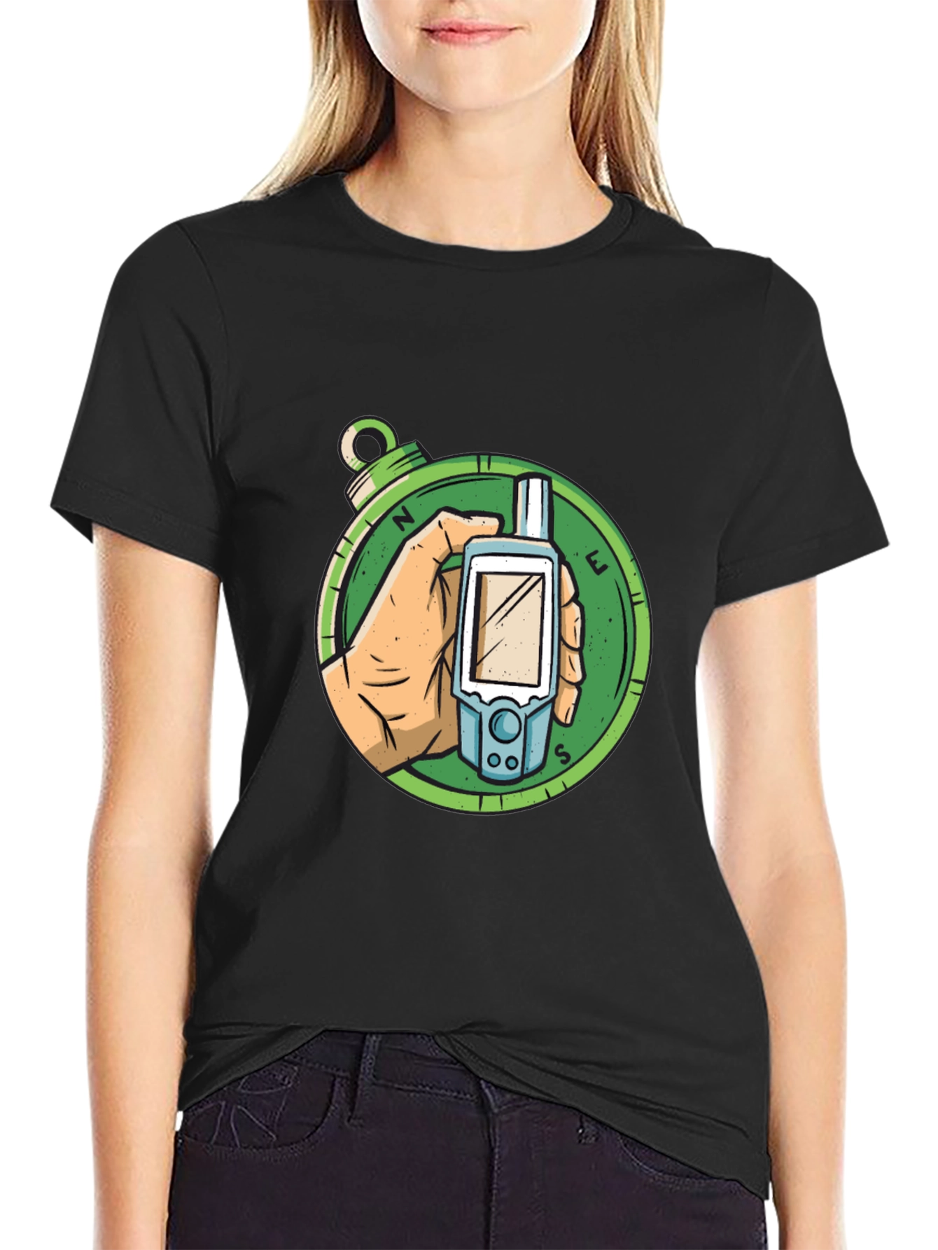 Adventure Compass GPS T-Shirt