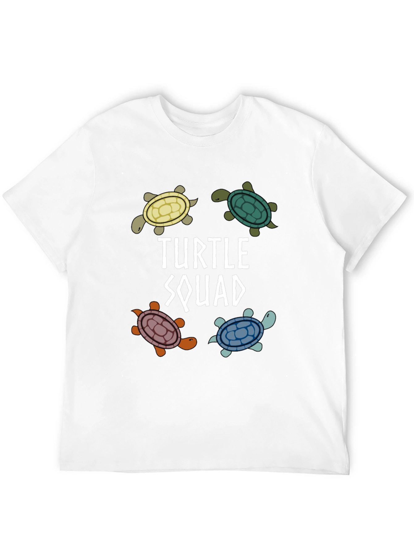 Turtle Squad Black Graphic T-Shirt