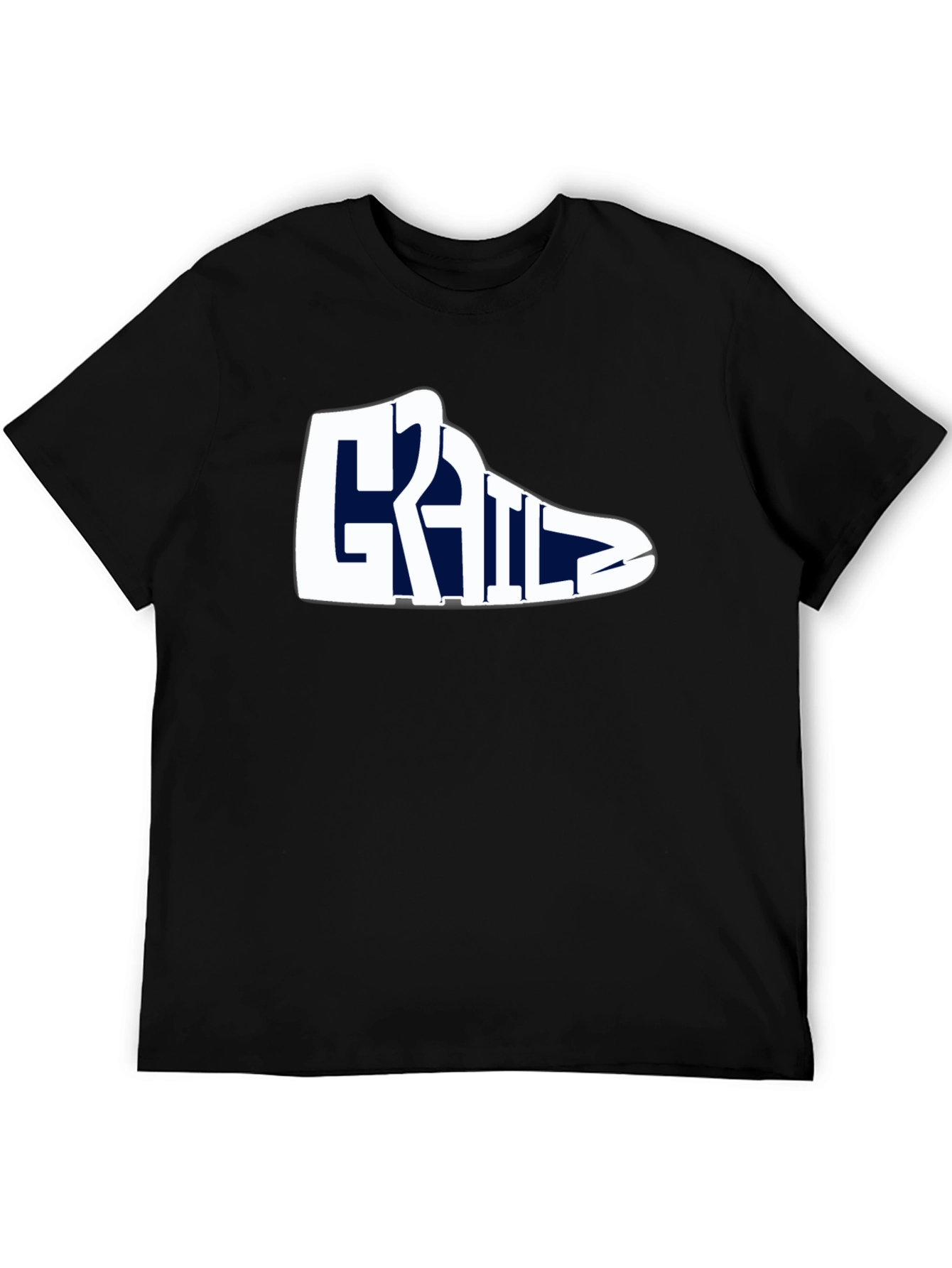 Grails Sneaker Graphic Tee - Black