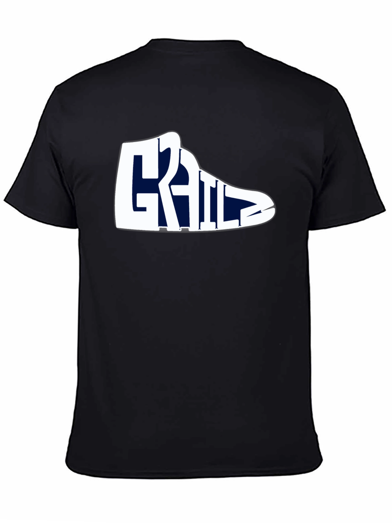 Grails Sneaker Graphic Tee - Black