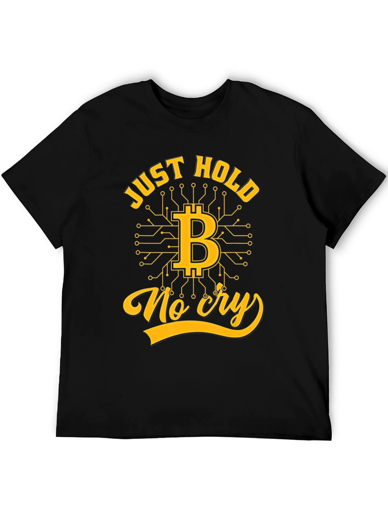 Just Hold Crypto Bitcoin T-Shirt