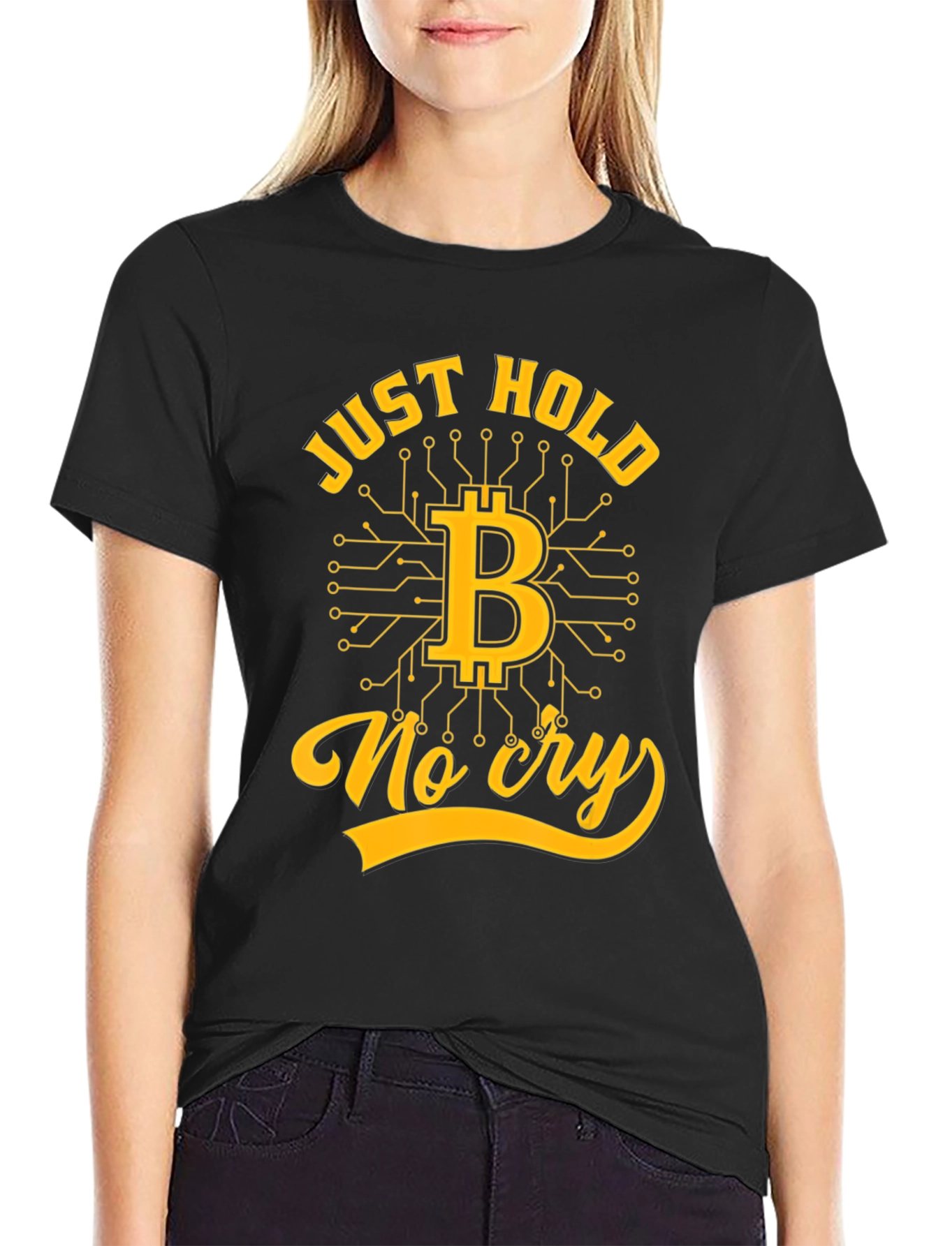 Just Hold Crypto Bitcoin T-Shirt