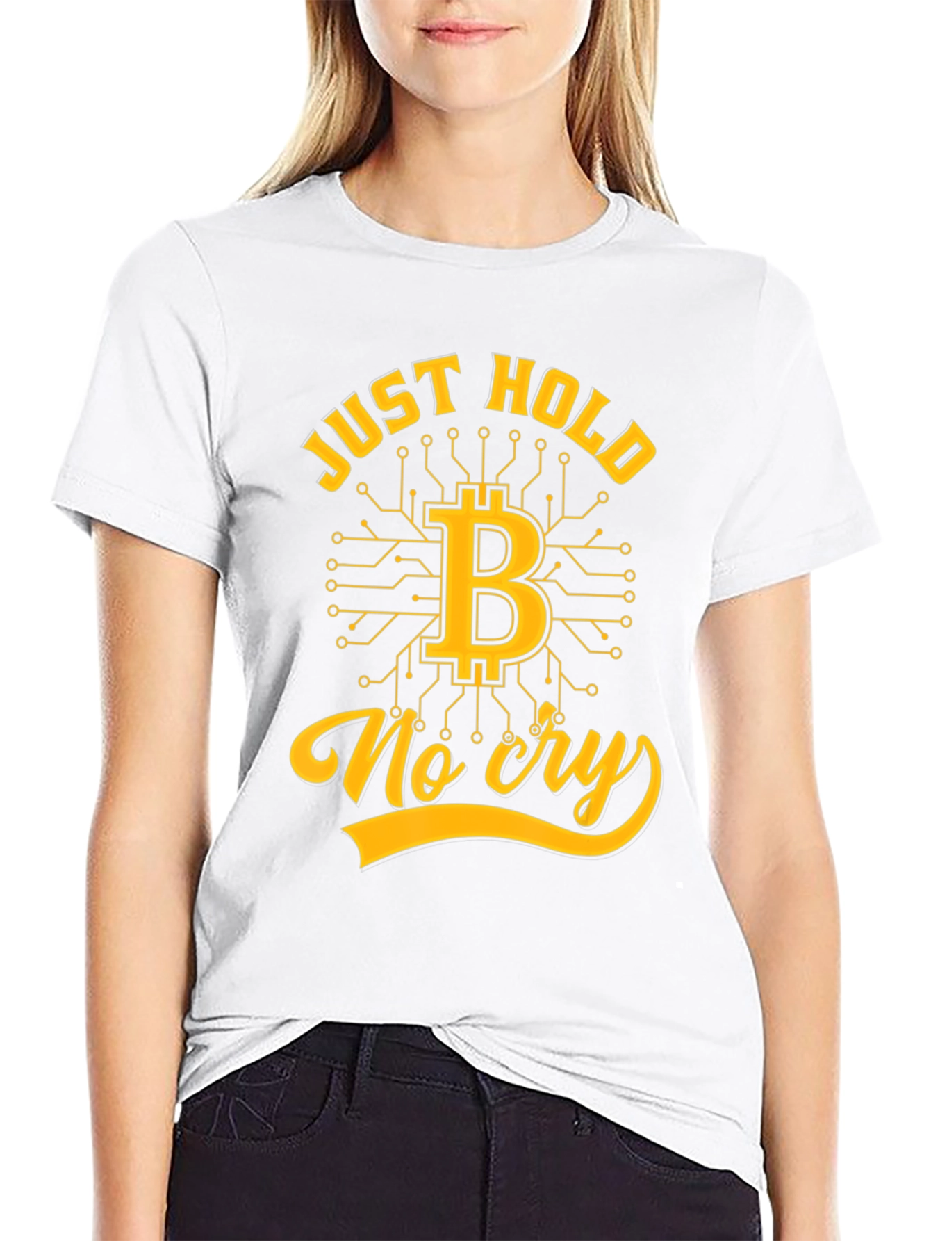 Just Hold Crypto Bitcoin T-Shirt