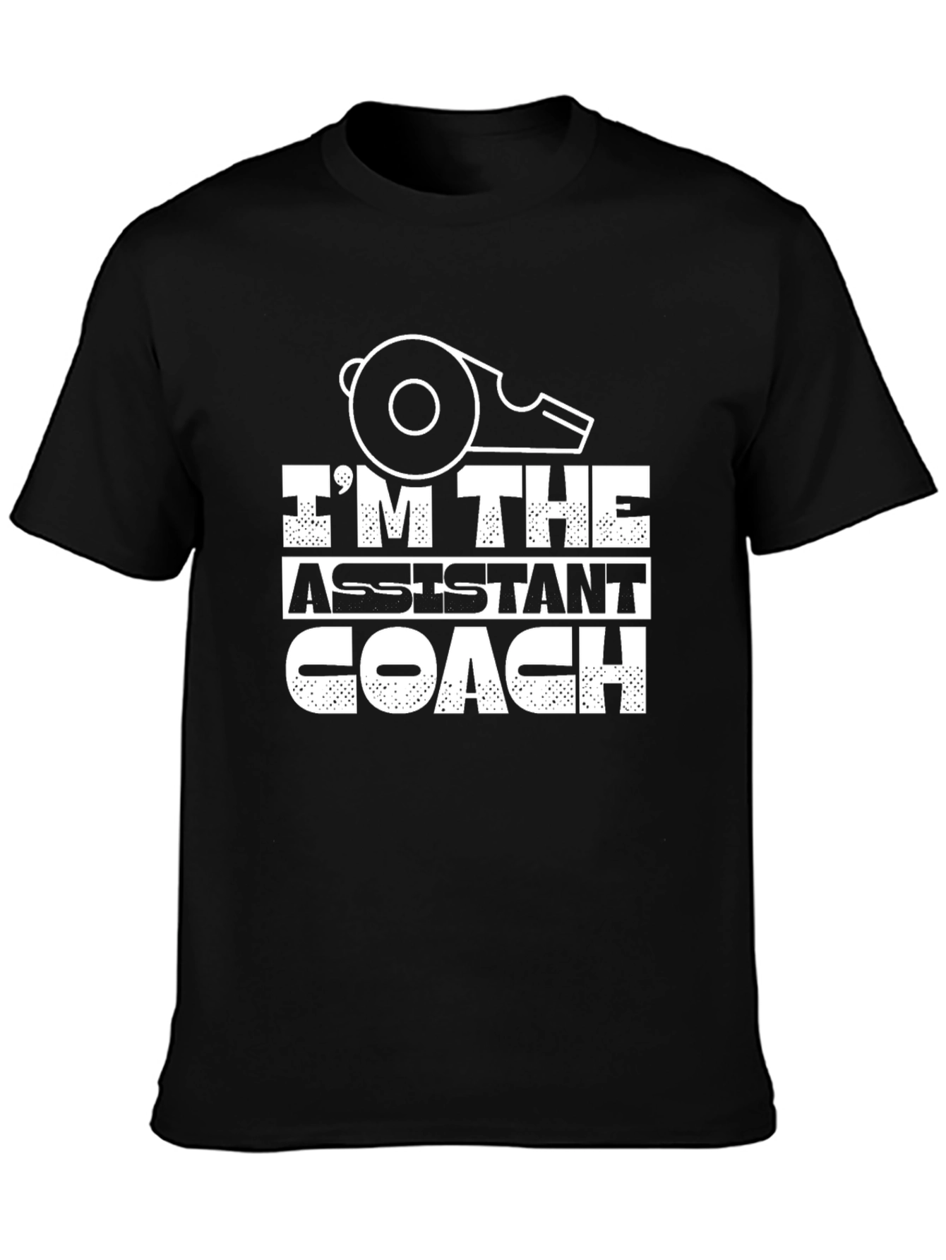 Assistant Coach T-Shirt - Whistle Design