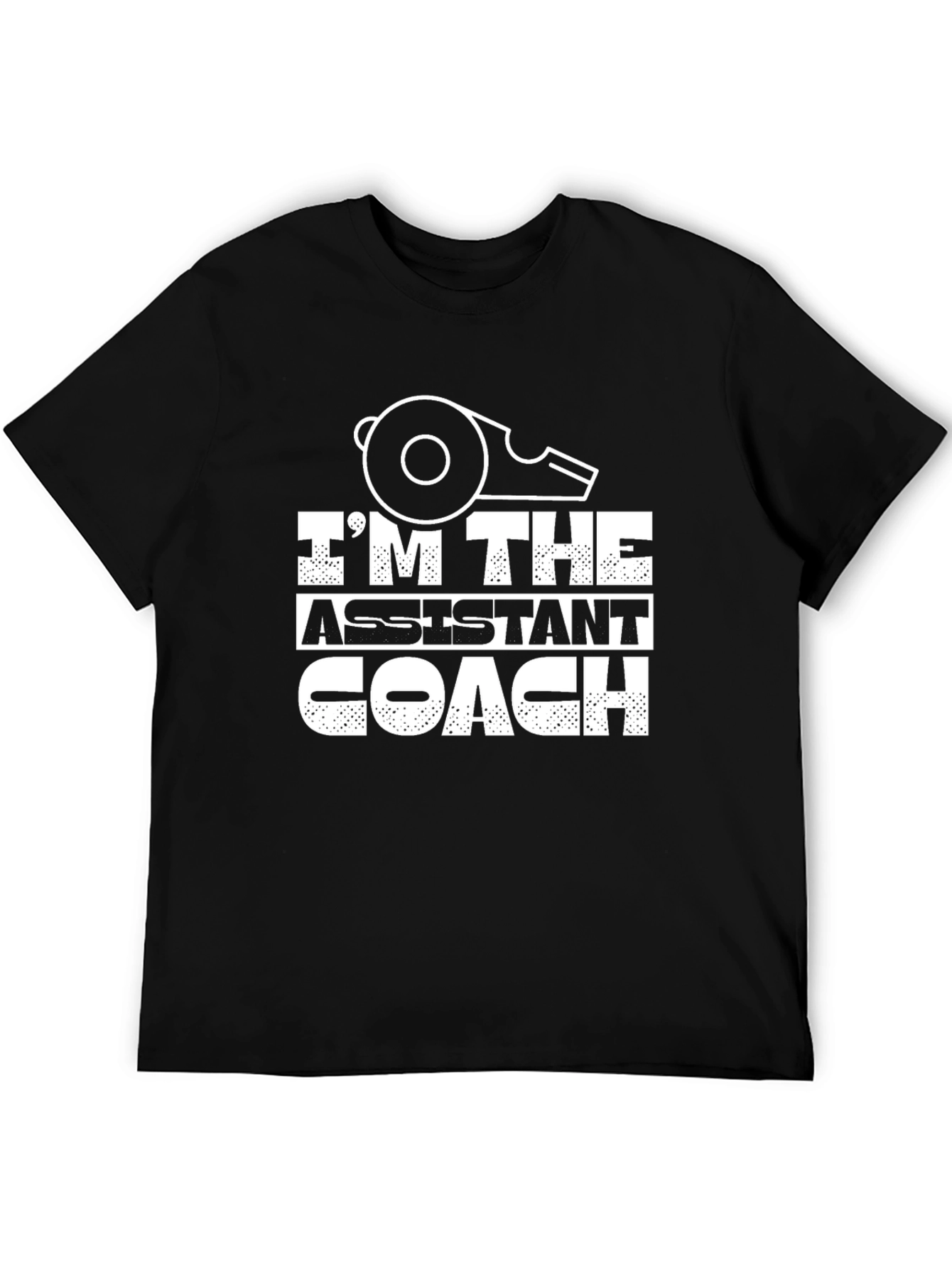 Assistant Coach T-Shirt - Whistle Design